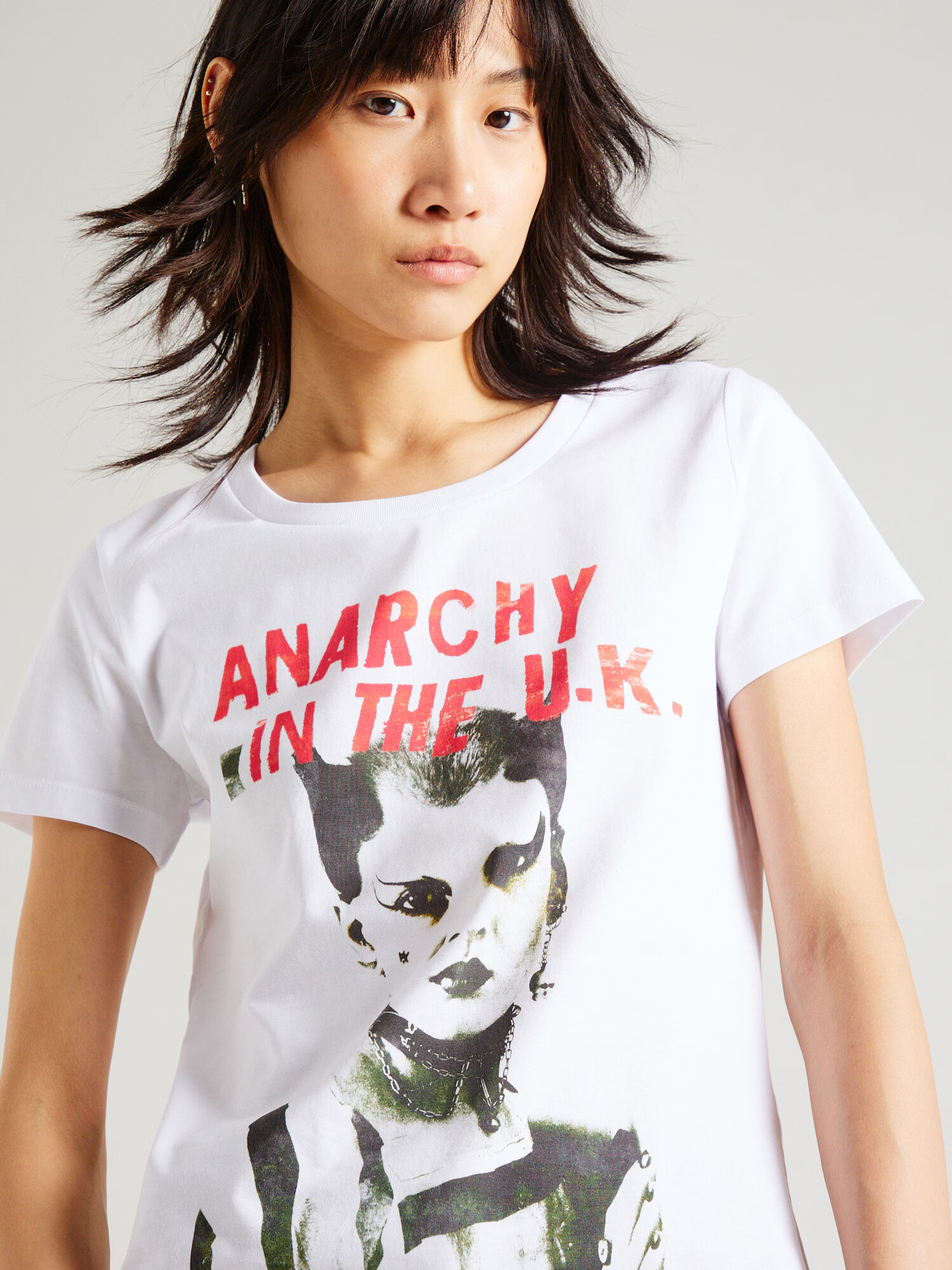 EINSTEIN & NEWTON Tricou 'Anarchy' roșu / negru / alb - Pled.ro