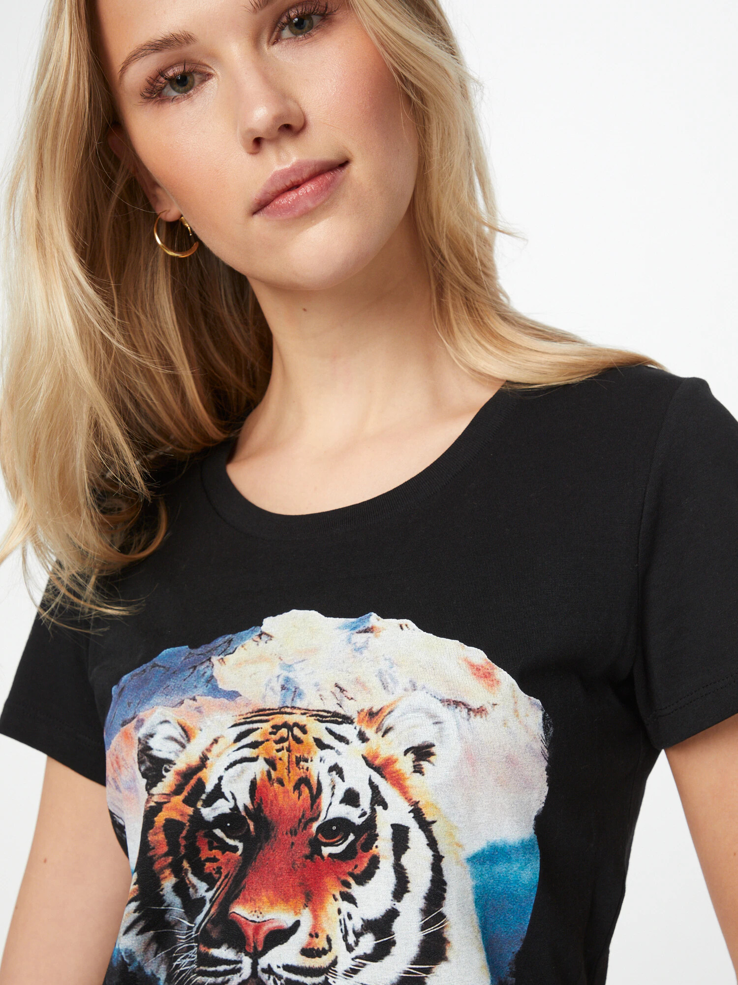 EINSTEIN & NEWTON Tricou 'Street Tiger' mai multe culori / negru - Pled.ro