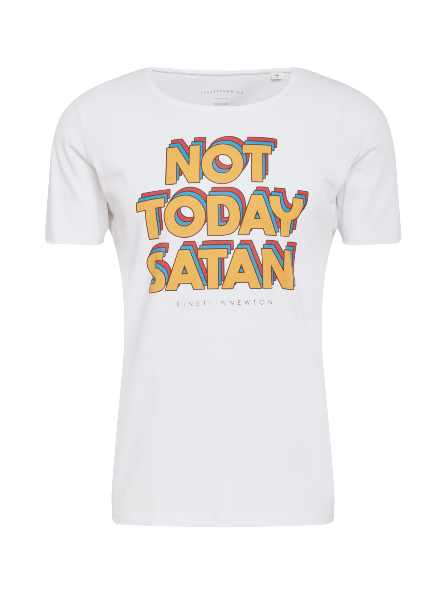 EINSTEIN & NEWTON Tricou 'Today Satan' mai multe culori / alb - Pled.ro