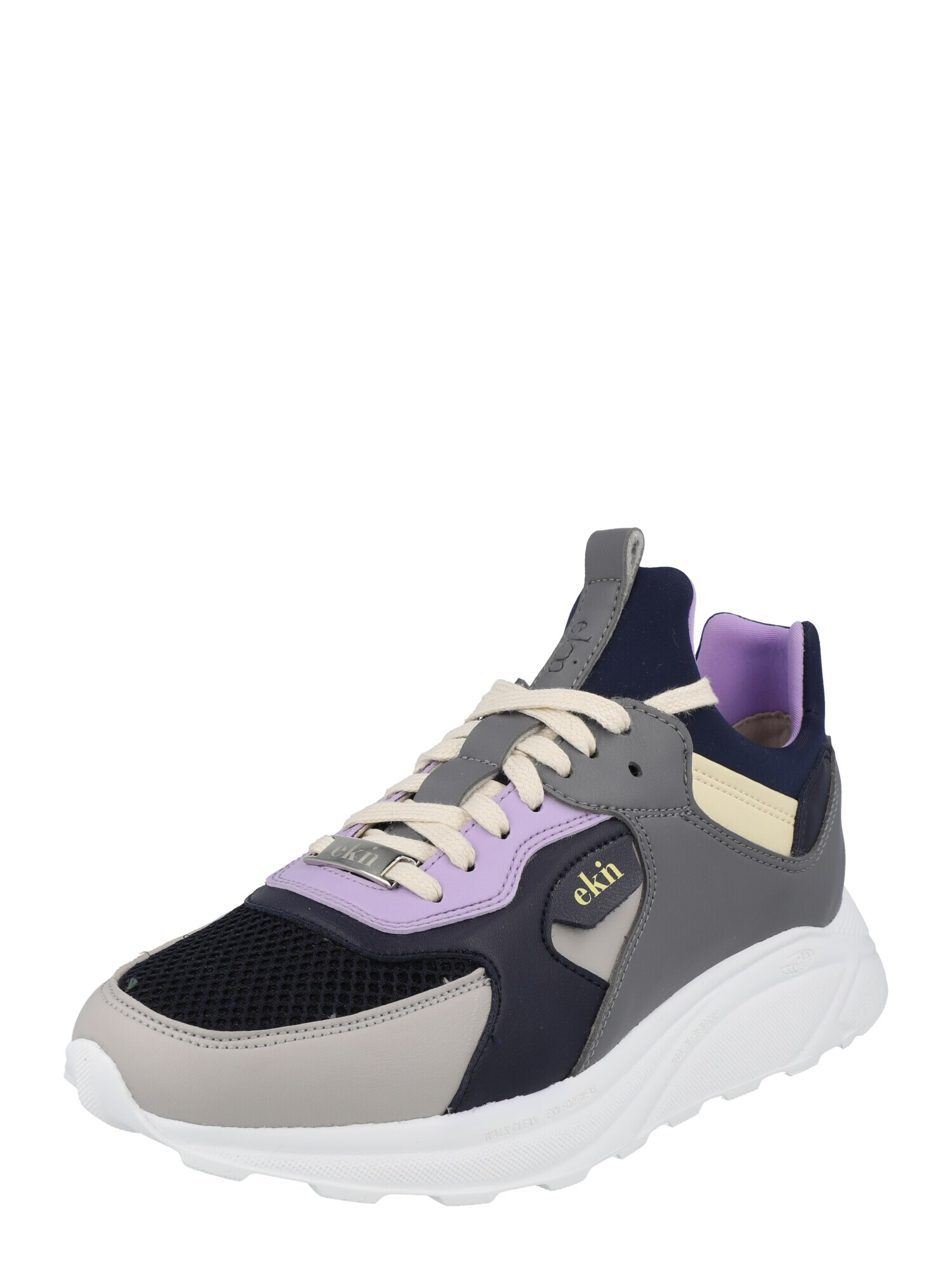 EKN Footwear Sneaker low 'LARCH' albastru noapte / gri / lila - Pled.ro