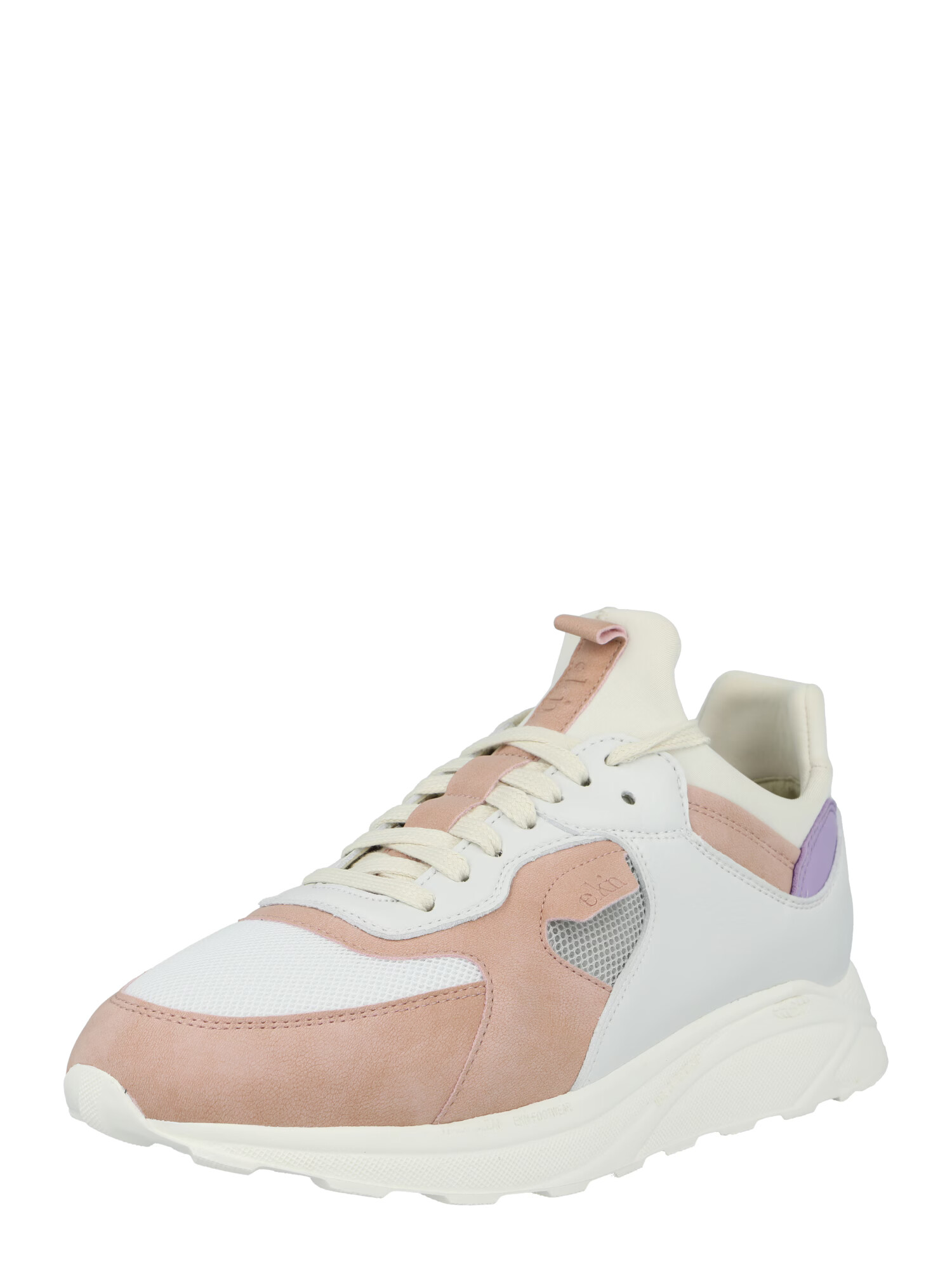 EKN Footwear Sneaker low 'LARCH' lila / rosé / argintiu / alb murdar - Pled.ro