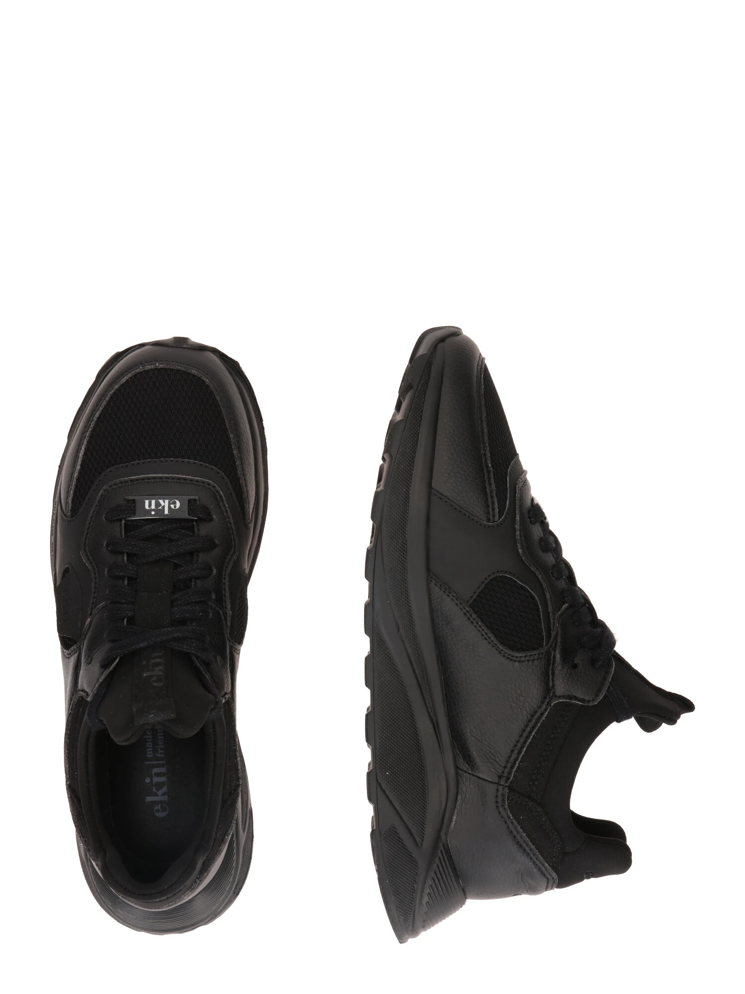 EKN Footwear Sneaker low 'Larch' negru / alb - Pled.ro