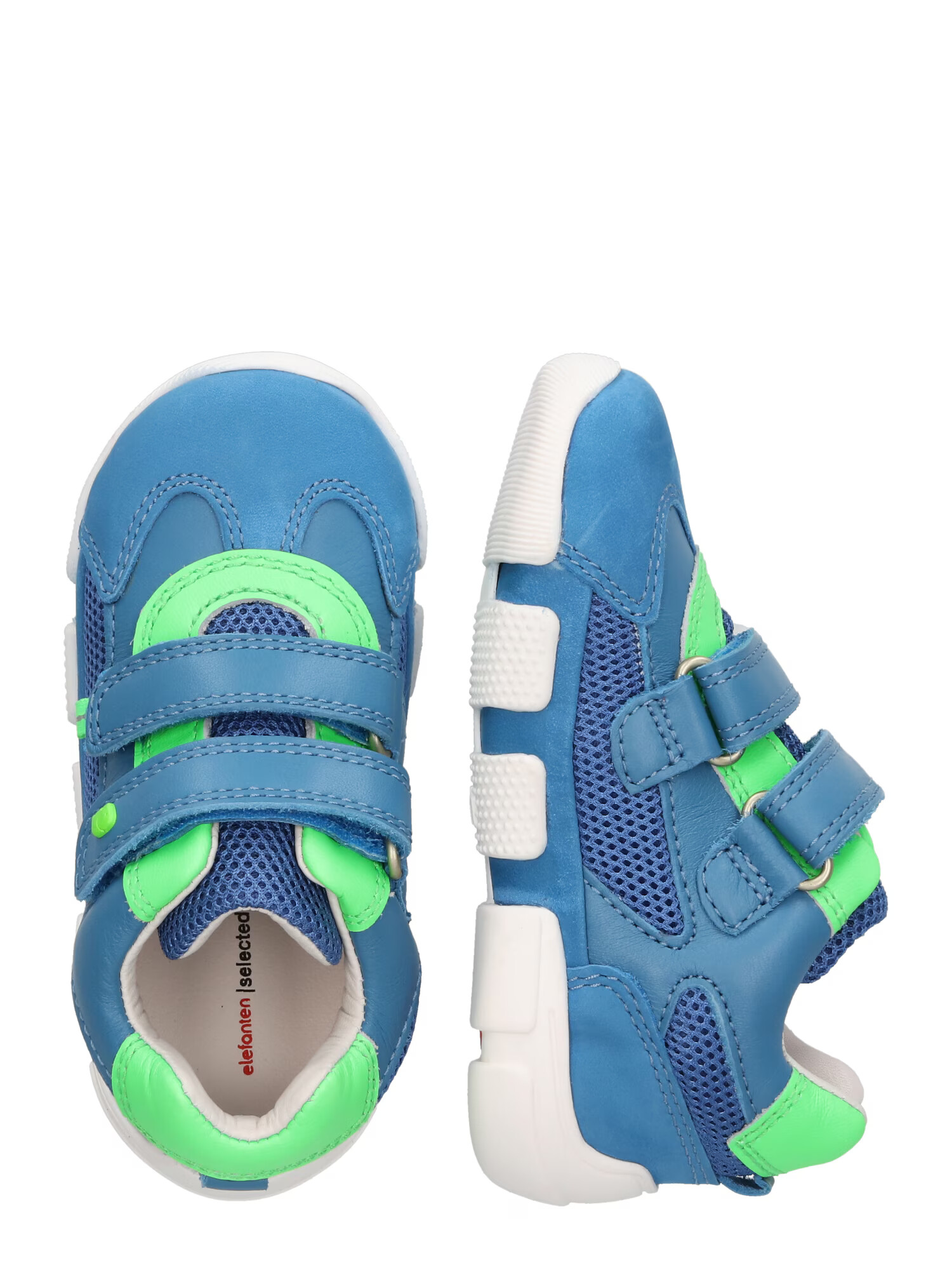 ELEFANTEN Sneaker 'Ricky' albastru regal / verde neon - Pled.ro