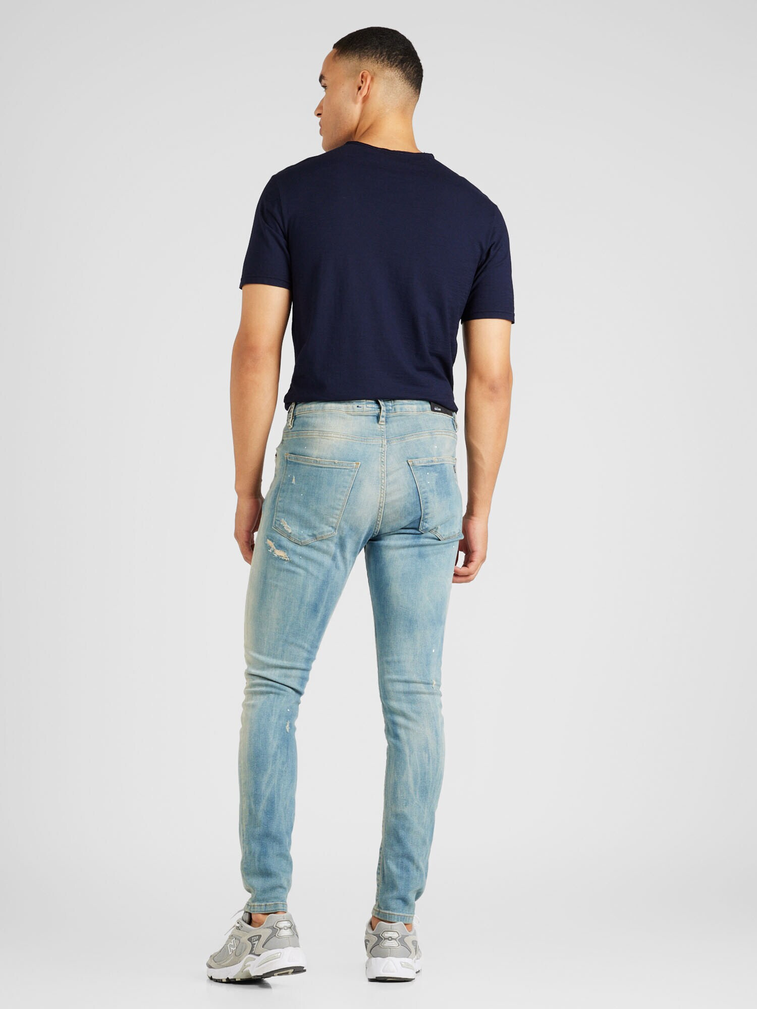 Elias Rumelis Jeans 'Noel' albastru deschis / negru - Pled.ro