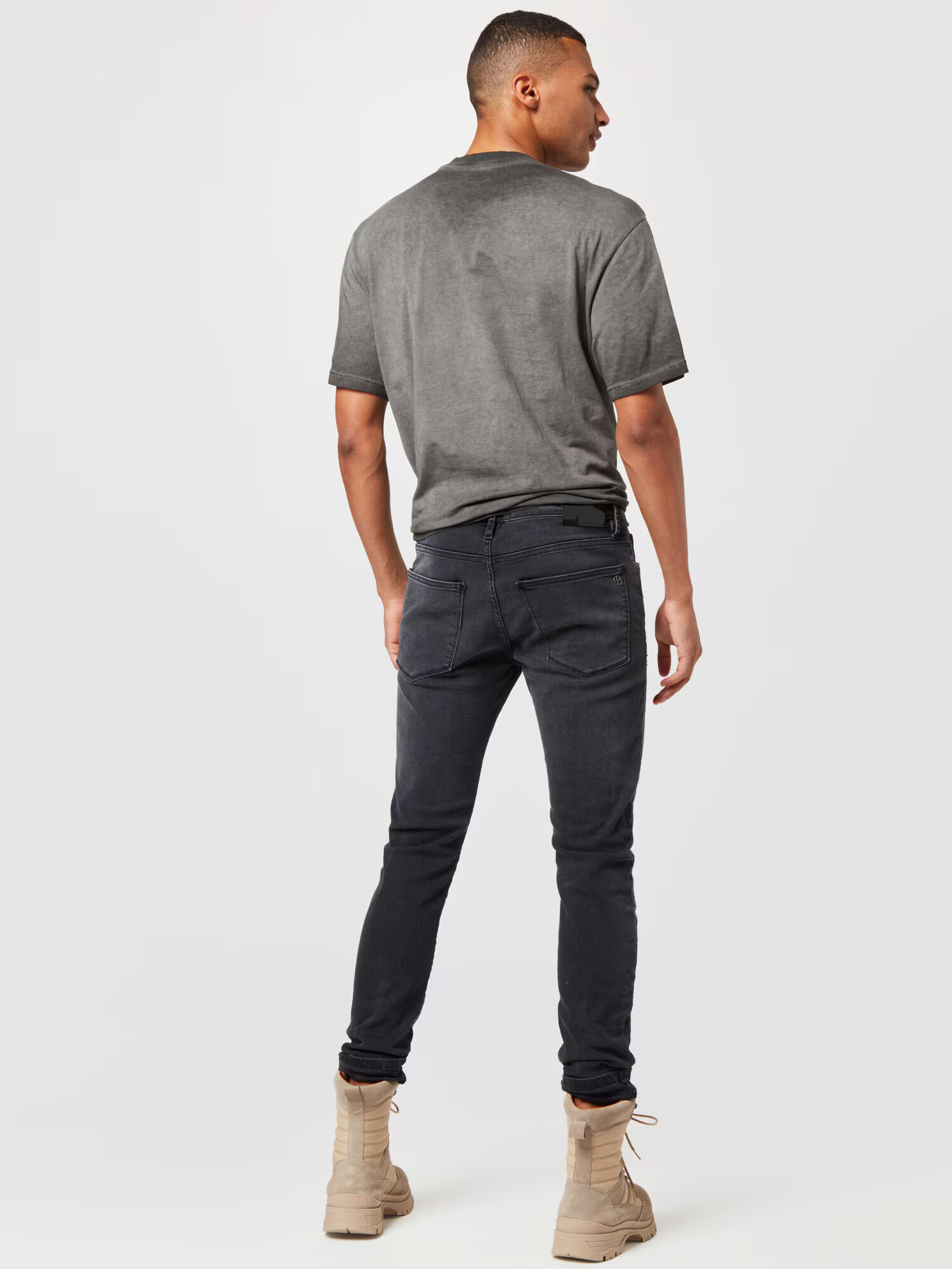 Elias Rumelis Jeans 'Noel' gri denim - Pled.ro