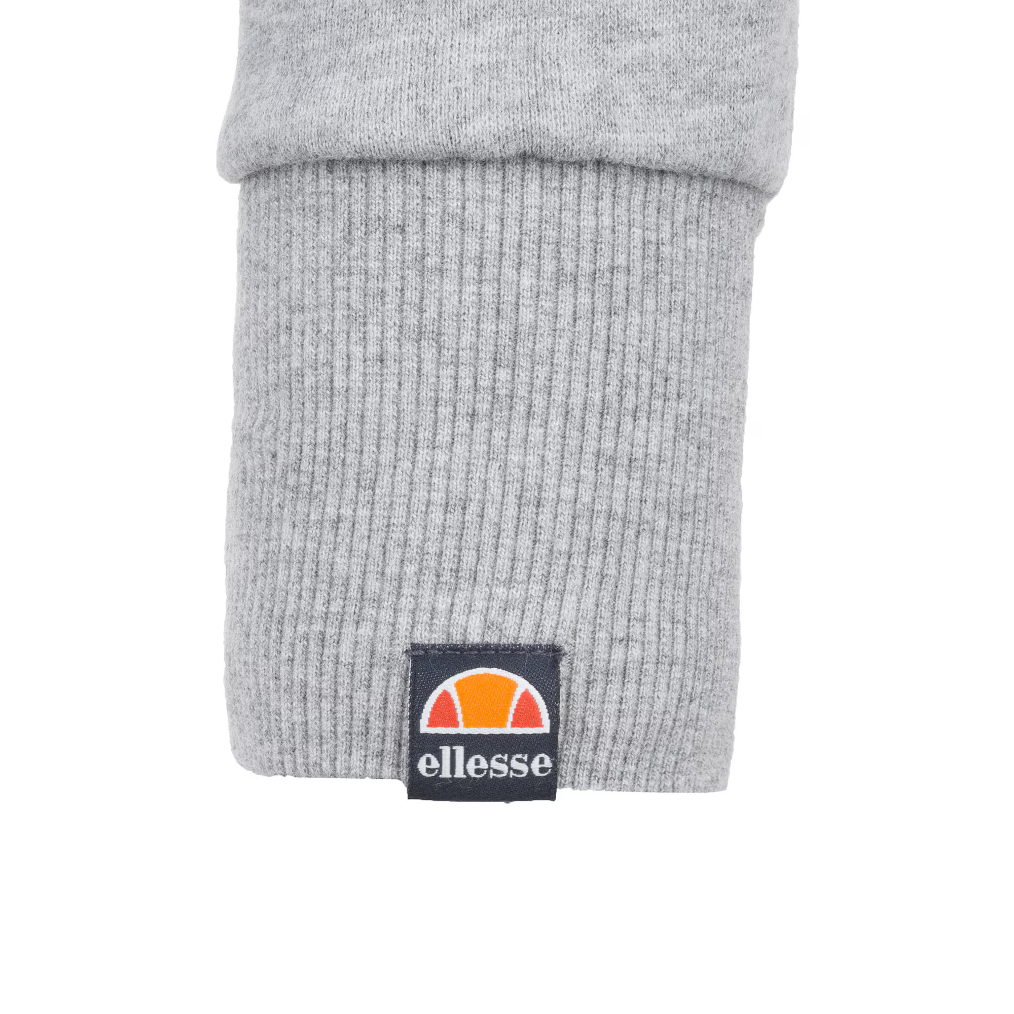 ELLESSE Bluză de molton 'Diveria' bleumarin / gri deschis / portocaliu / roșu orange - Pled.ro