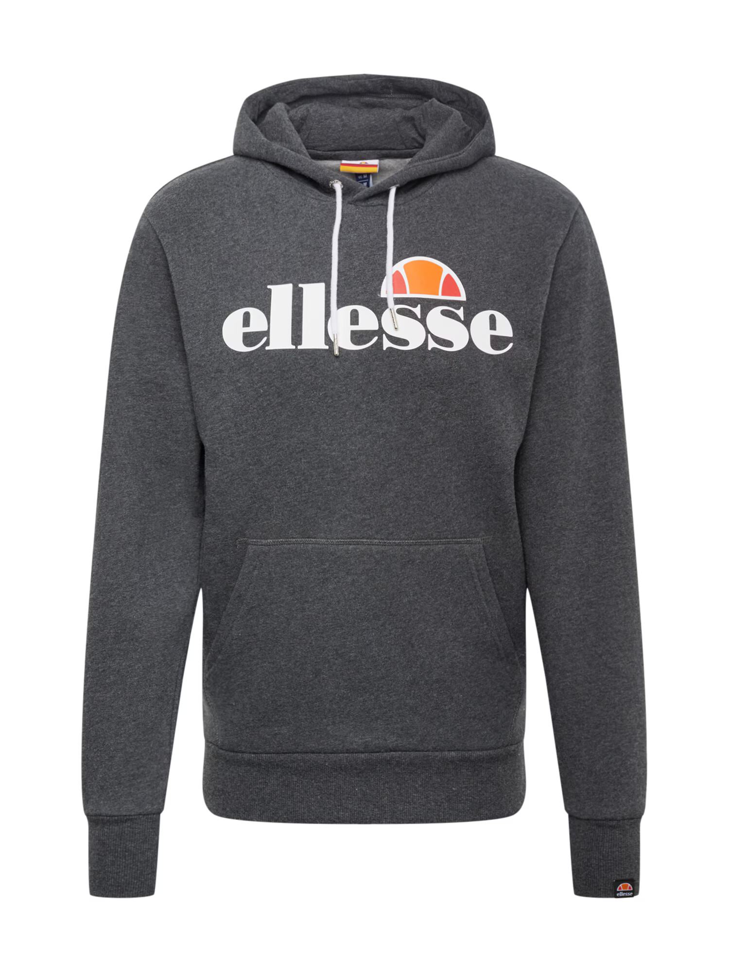 ELLESSE Bluză de molton 'Gottero' gri închis / portocaliu mandarină / roșu rodie / alb - Pled.ro