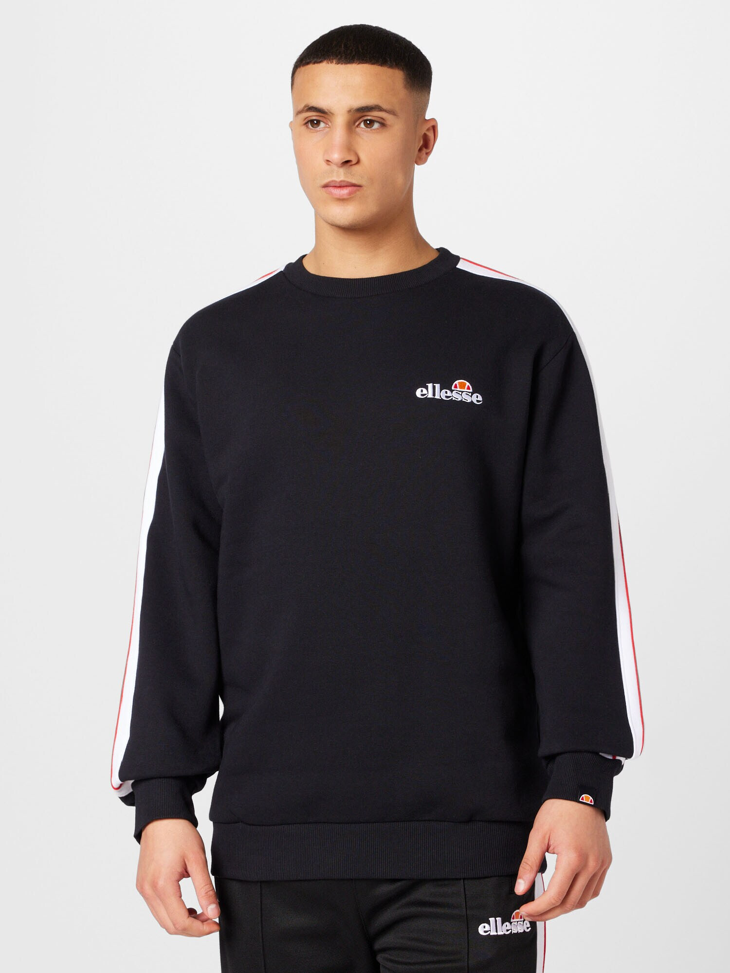 ELLESSE Bluză de molton 'Pantola' galben / roșu / negru / alb - Pled.ro