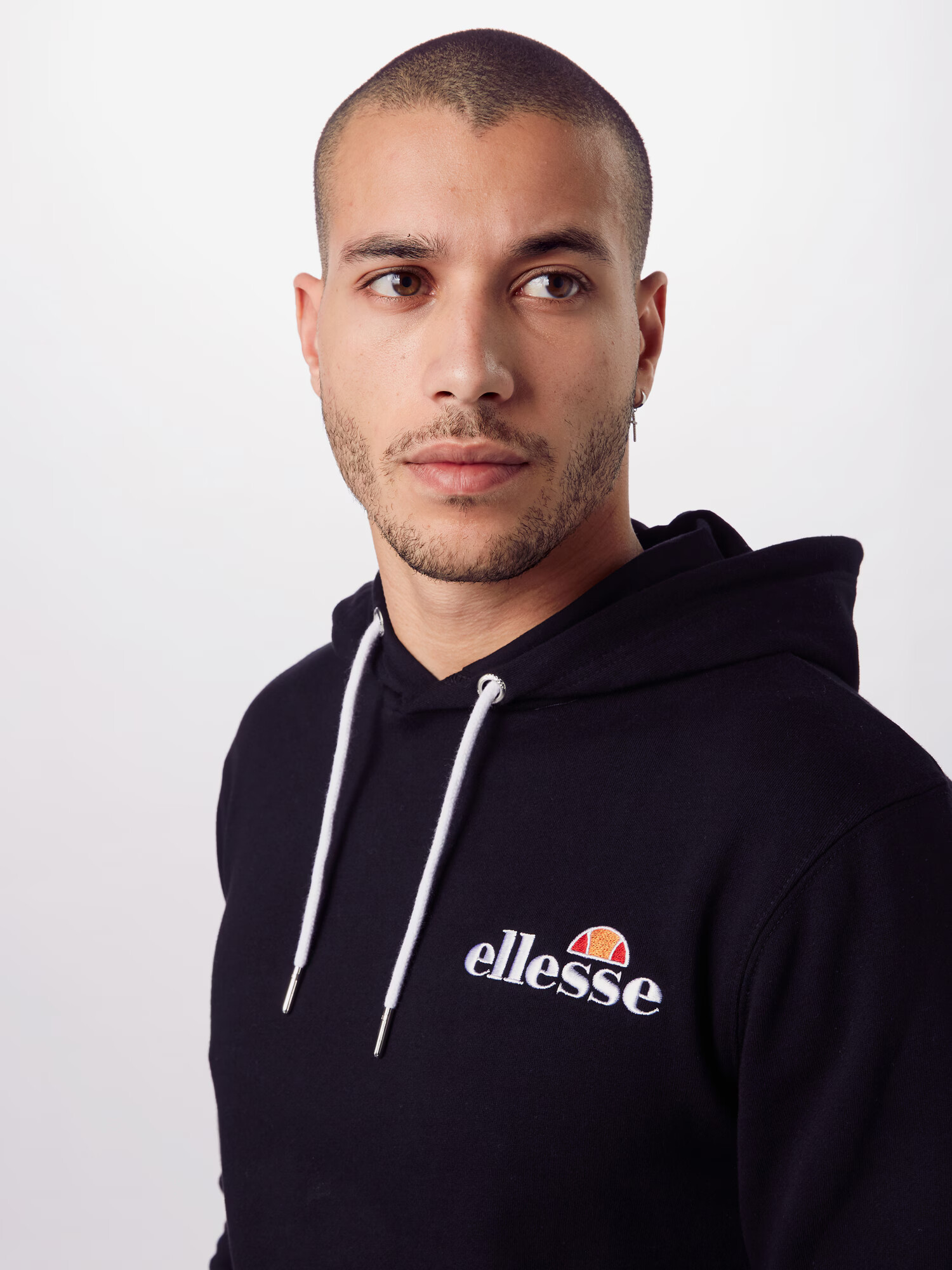 ELLESSE Bluză de molton 'Primero' portocaliu / roșu / negru / alb - Pled.ro