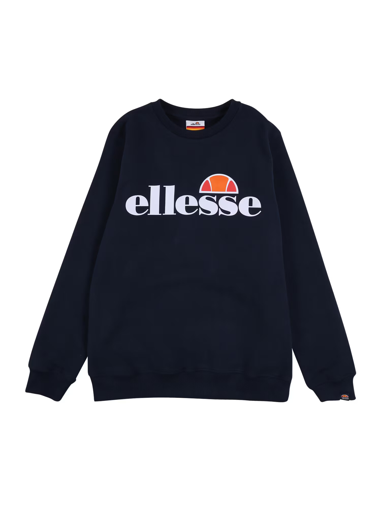 ELLESSE Bluză de molton 'Siobhen' bleumarin / portocaliu / roșu / alb - Pled.ro