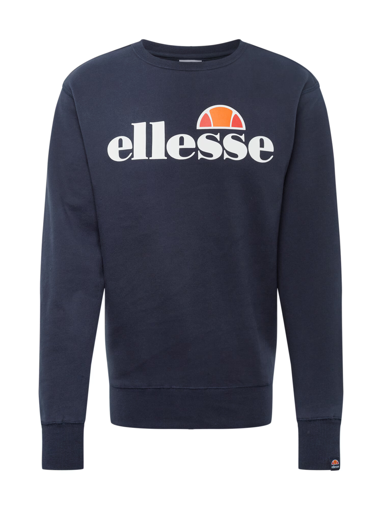 ELLESSE Bluză de molton 'Succiso' bleumarin / portocaliu / roșu orange / alb - Pled.ro