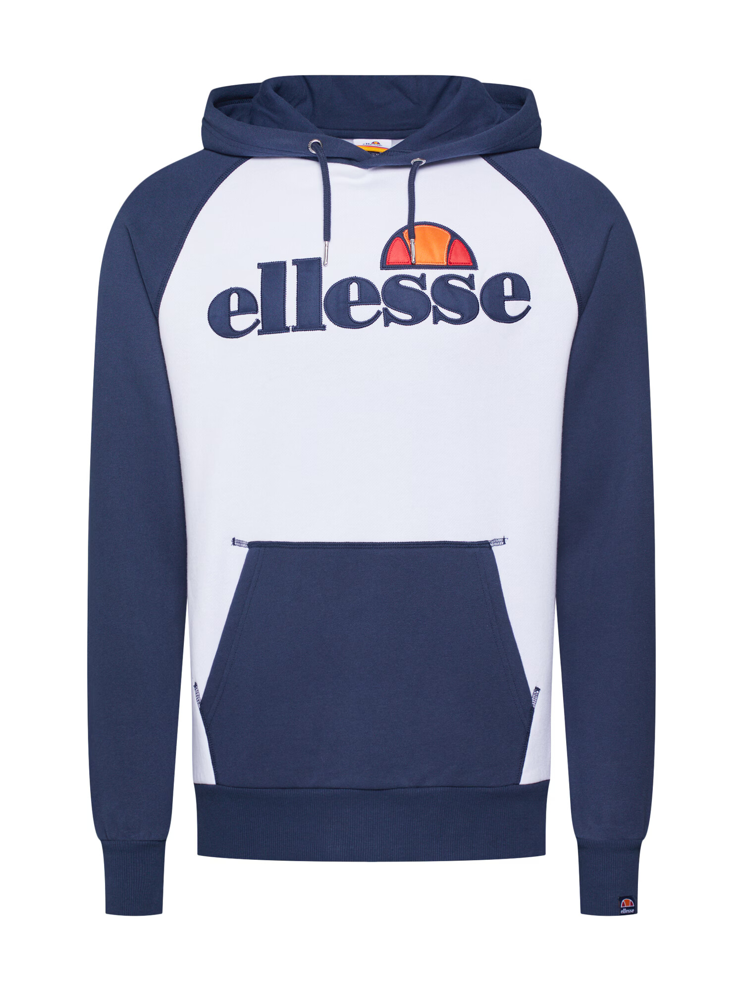 ELLESSE Bluză de molton 'Taliamento' bleumarin / alb - Pled.ro