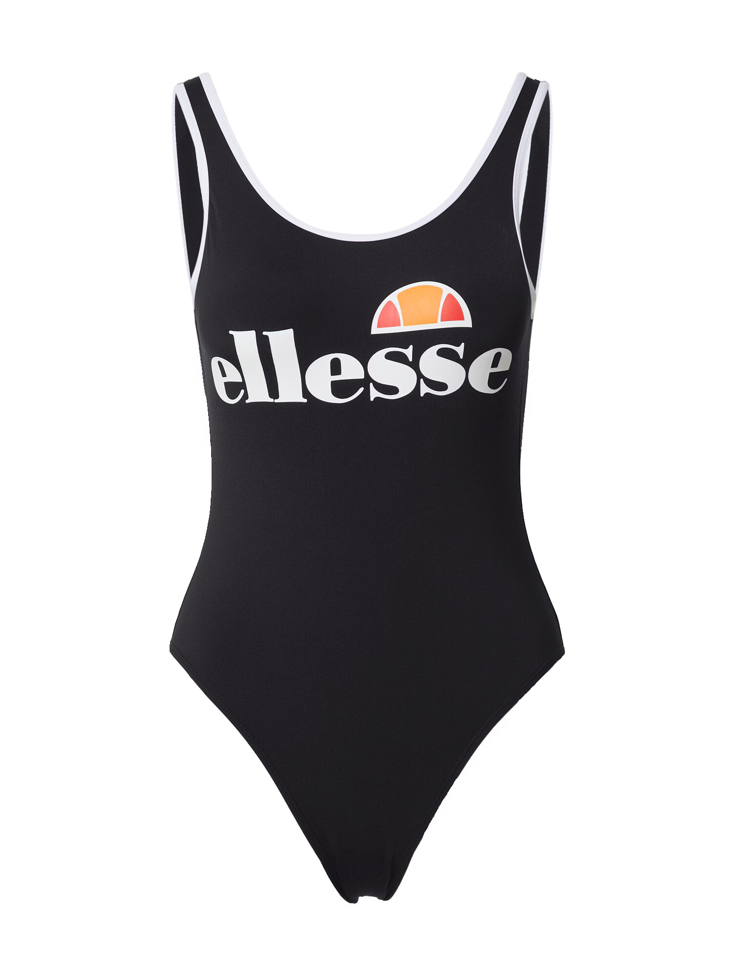 ELLESSE Costum de baie întreg portocaliu / roșu / negru / alb - Pled.ro