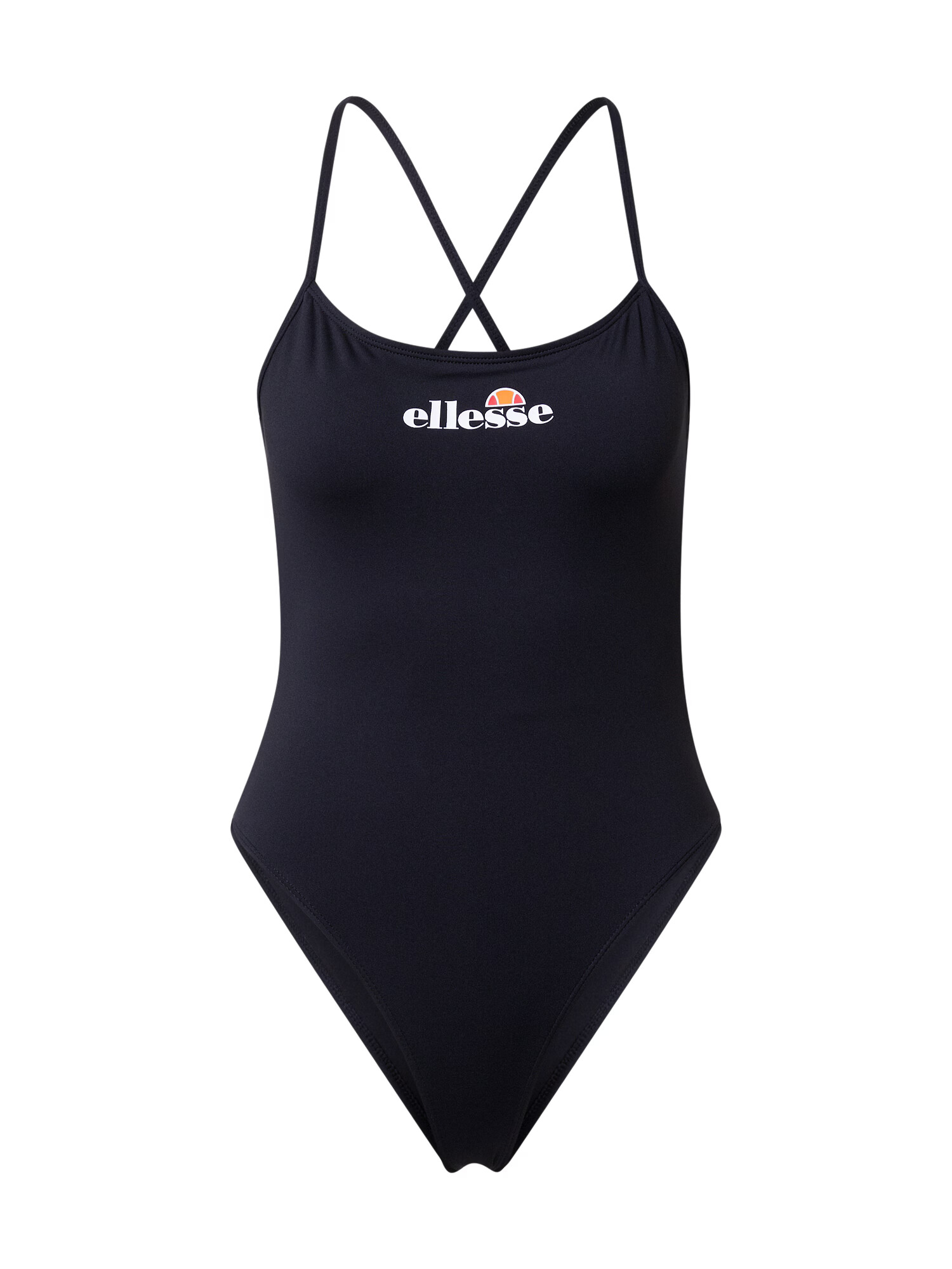 ELLESSE Costum de baie întreg 'Presento' portocaliu / roșu / negru / alb - Pled.ro