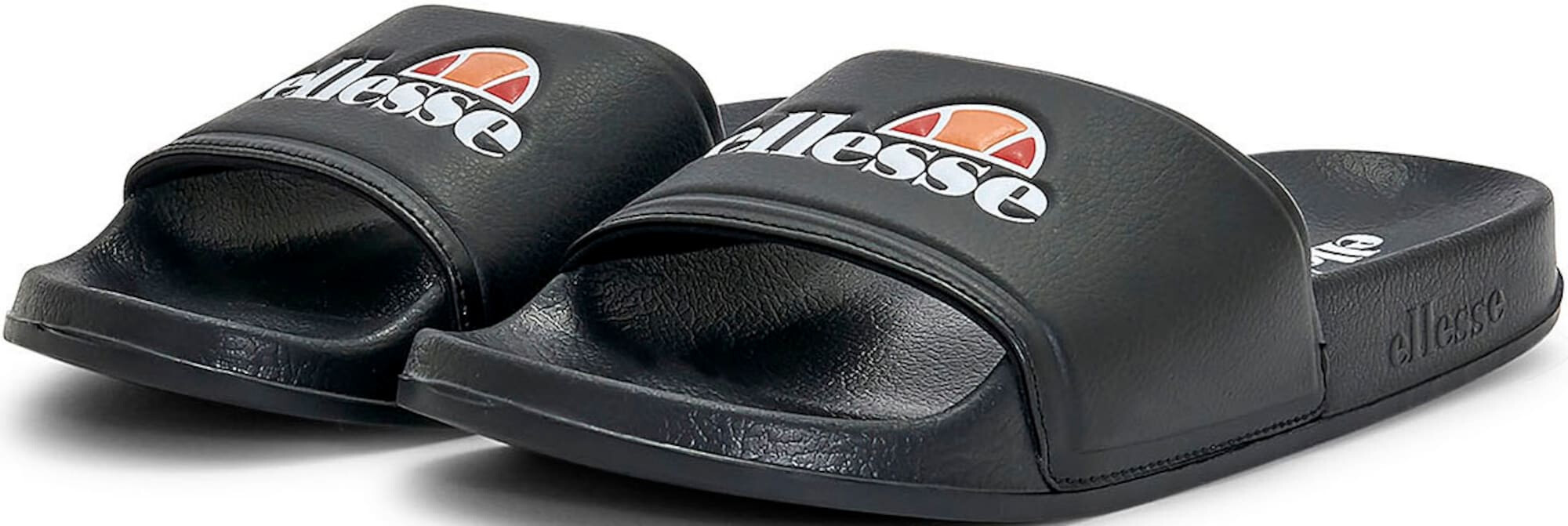 ELLESSE Flip-flops 'Filippo' portocaliu / roșu / negru / alb - Pled.ro