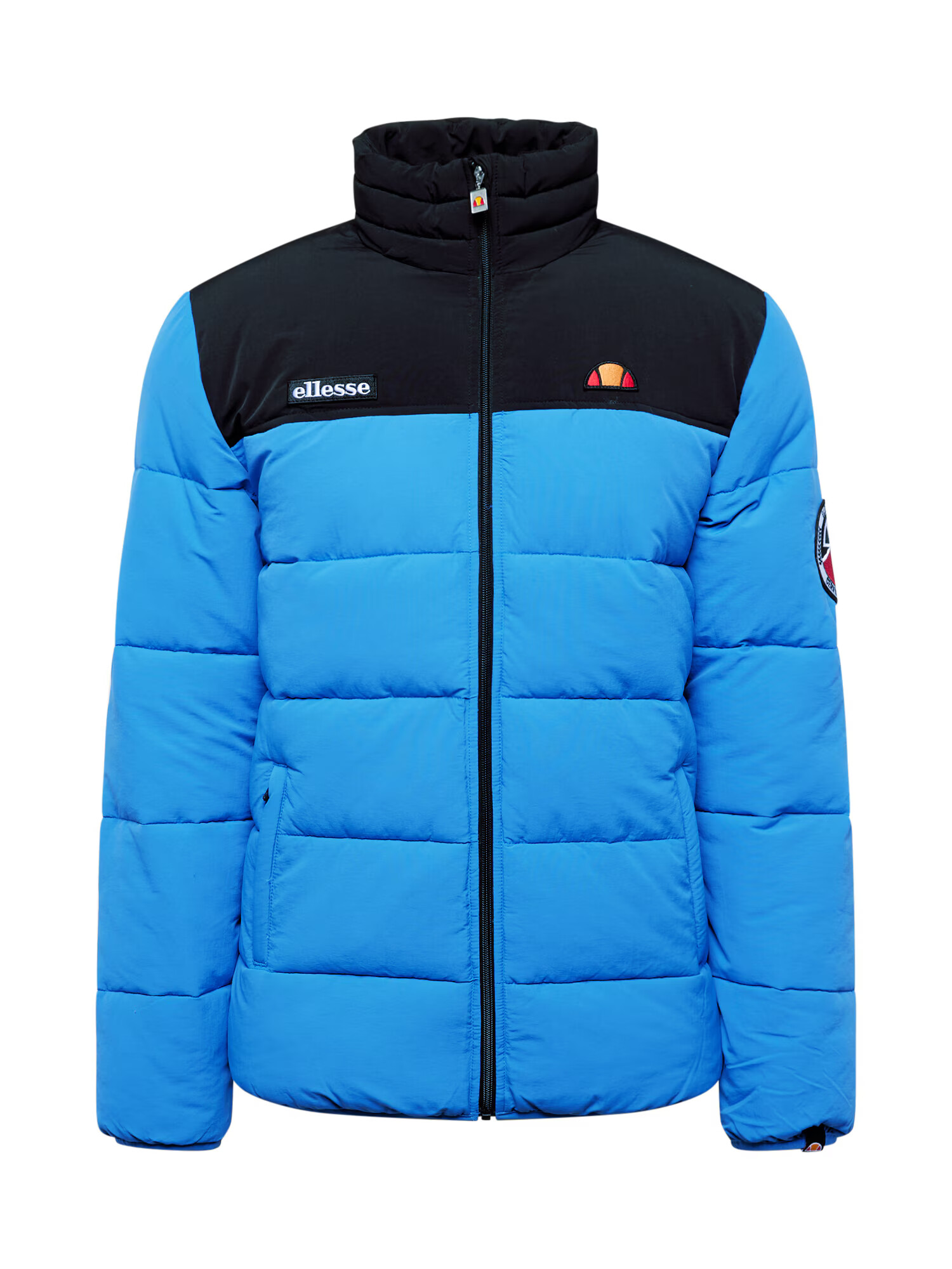 ELLESSE Geacă de primăvară-toamnă albastru deschis / portocaliu / negru / alb - Pled.ro