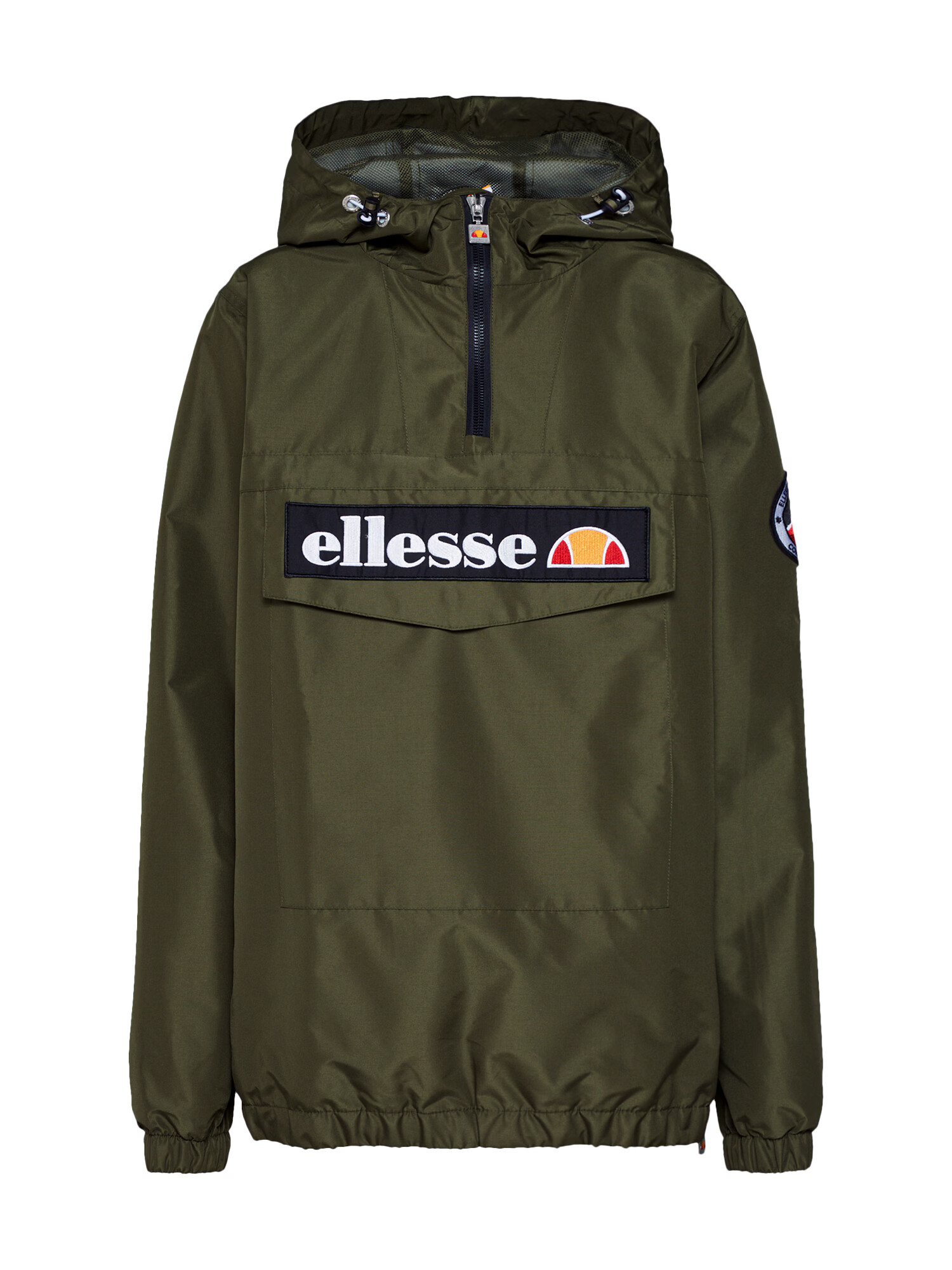 ELLESSE Geacă de primăvară-toamnă 'Mont 2' kaki / portocaliu / negru / alb - Pled.ro