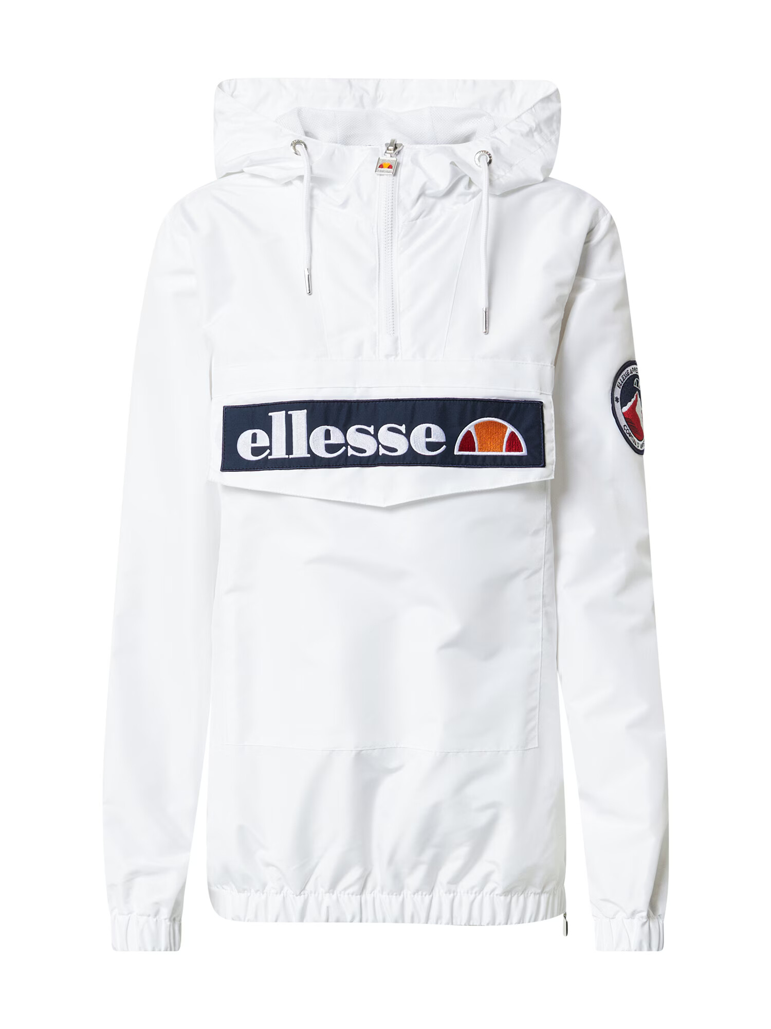 ELLESSE Geacă de primăvară-toamnă 'Montez' bleumarin / portocaliu neon / roșu cireș / alb - Pled.ro