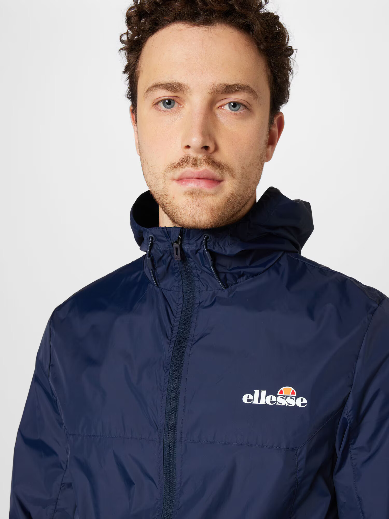 ELLESSE Geacă sport bleumarin / portocaliu / roșu / alb - Pled.ro