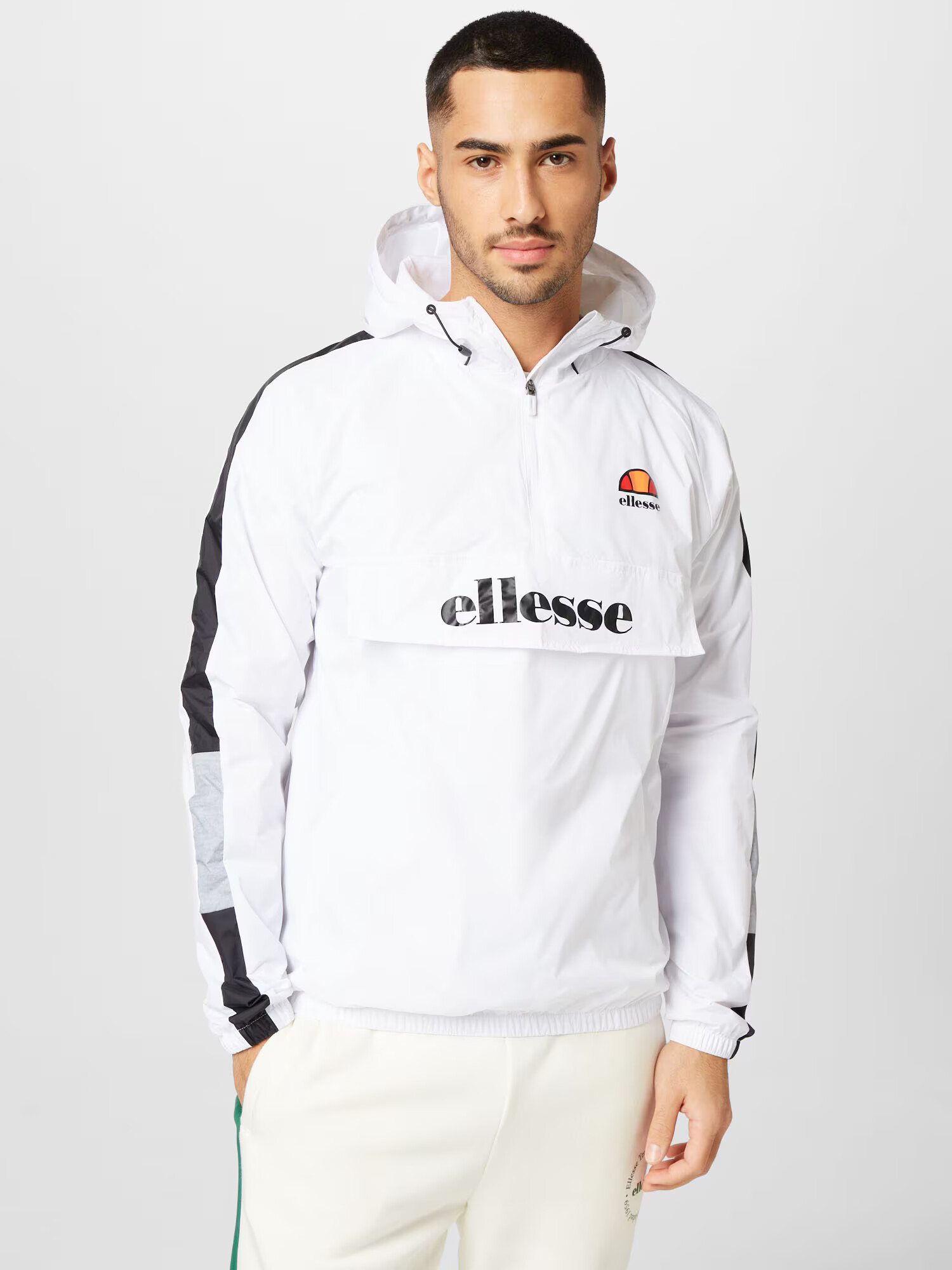 ELLESSE Geacă sport 'Fuma' portocaliu / roșu intens / negru / alb - Pled.ro