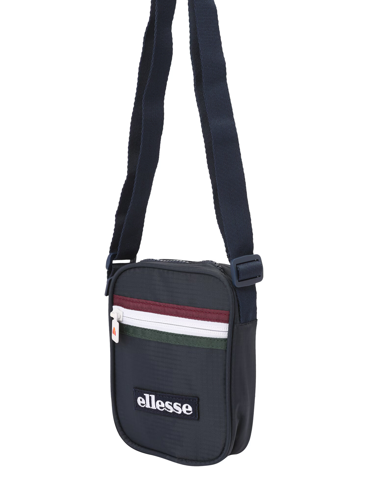 ELLESSE Geantă de umăr bleumarin / verde / roșu bordeaux / alb - Pled.ro