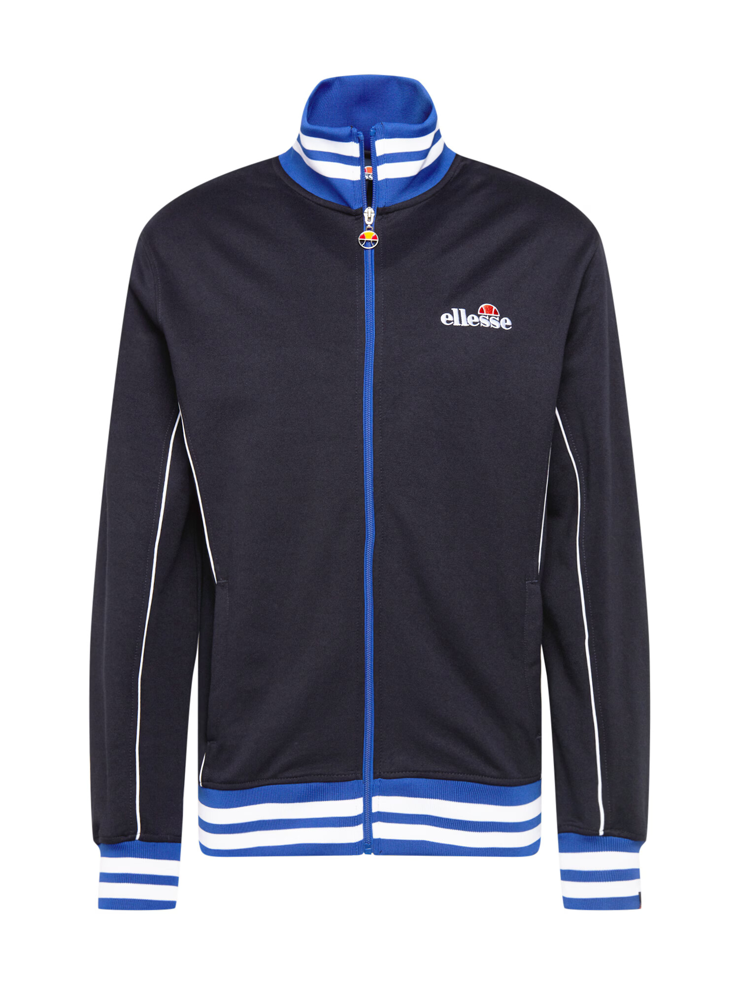 ELLESSE Hanorac 'Milano' bleumarin / alb - Pled.ro