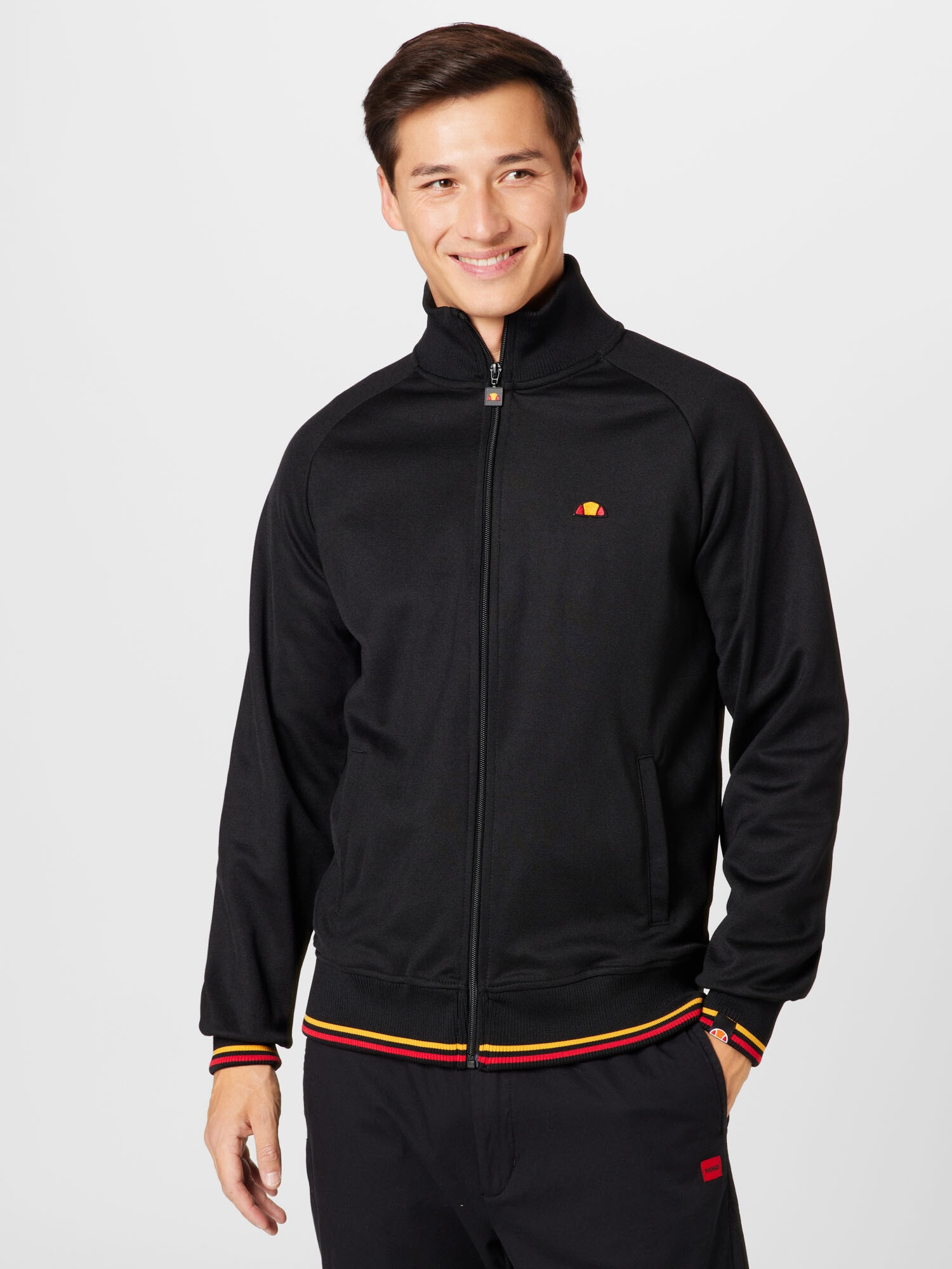 ELLESSE Hanorac 'Rome' portocaliu / negru - Pled.ro