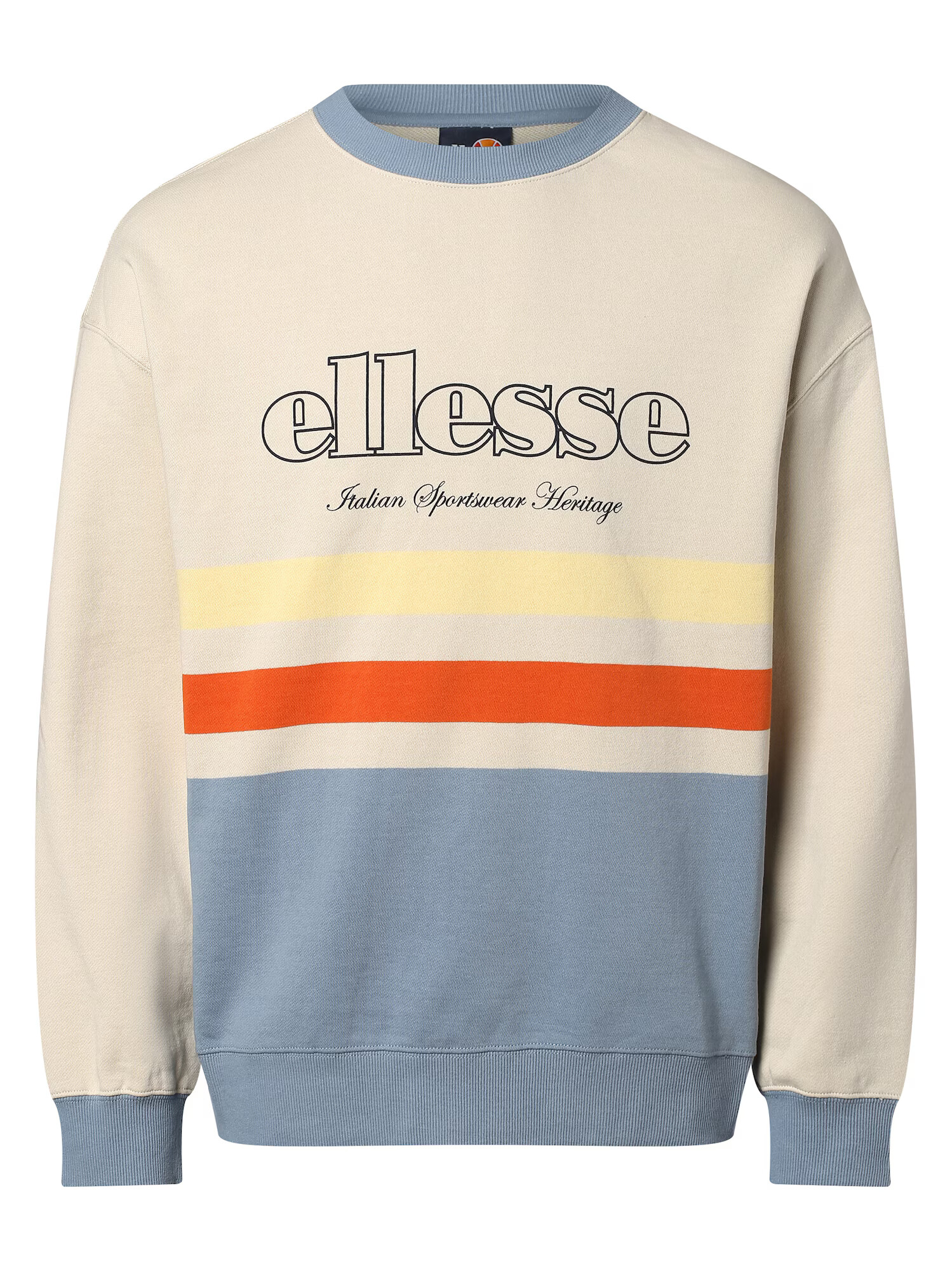 ELLESSE Hanorac sport alb kitt / albastru / galben / portocaliu / negru - Pled.ro