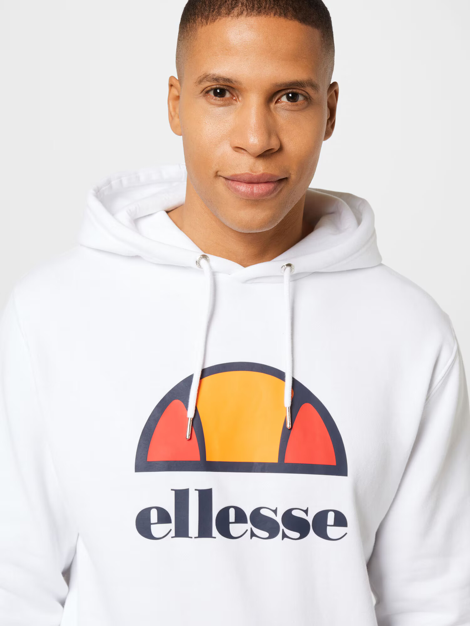 ELLESSE Hanorac sport 'Dahryl' bleumarin / portocaliu / roșu / alb - Pled.ro