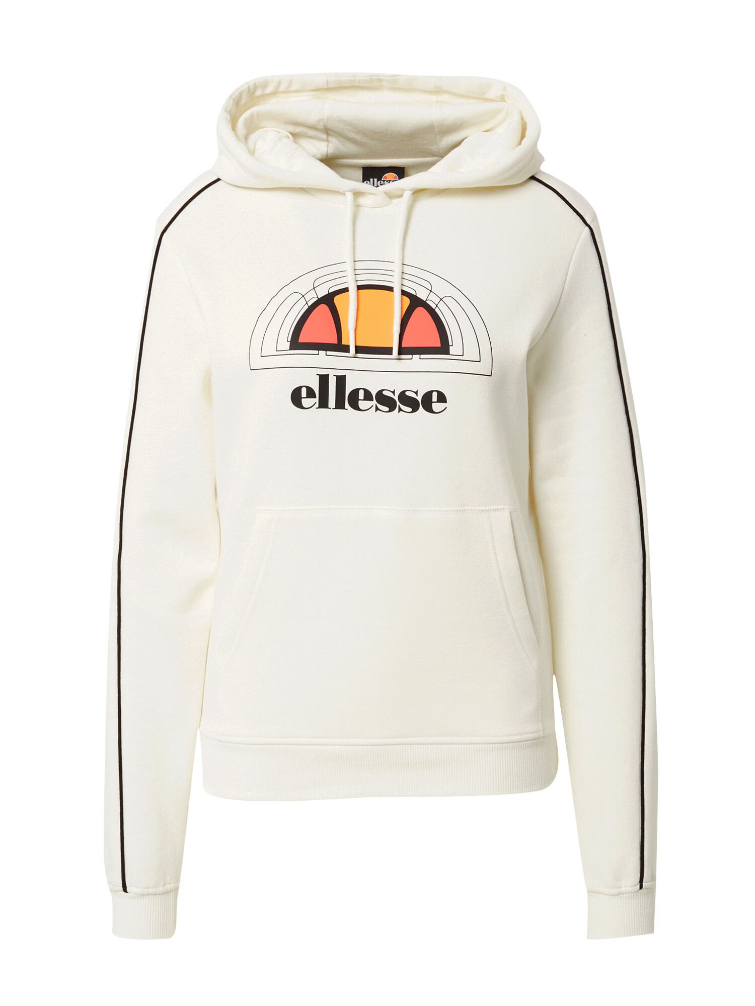 ELLESSE Hanorac sport 'Messio' galben / portocaliu / negru / alb murdar - Pled.ro