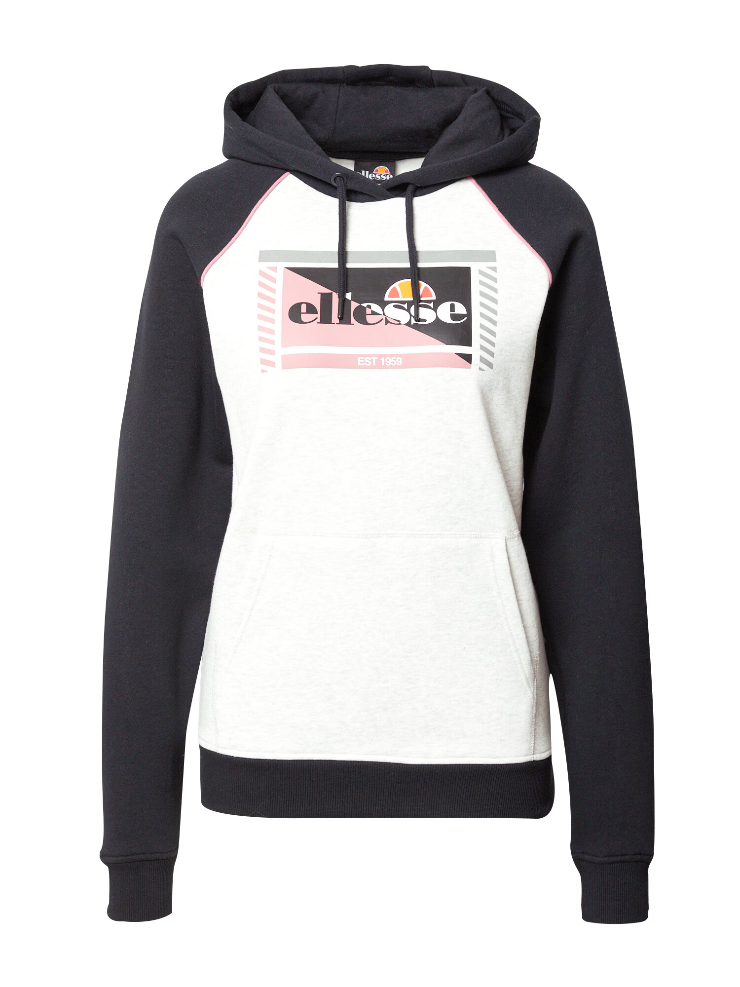 ELLESSE Hanorac sport 'Shevio' roz / negru / alb - Pled.ro