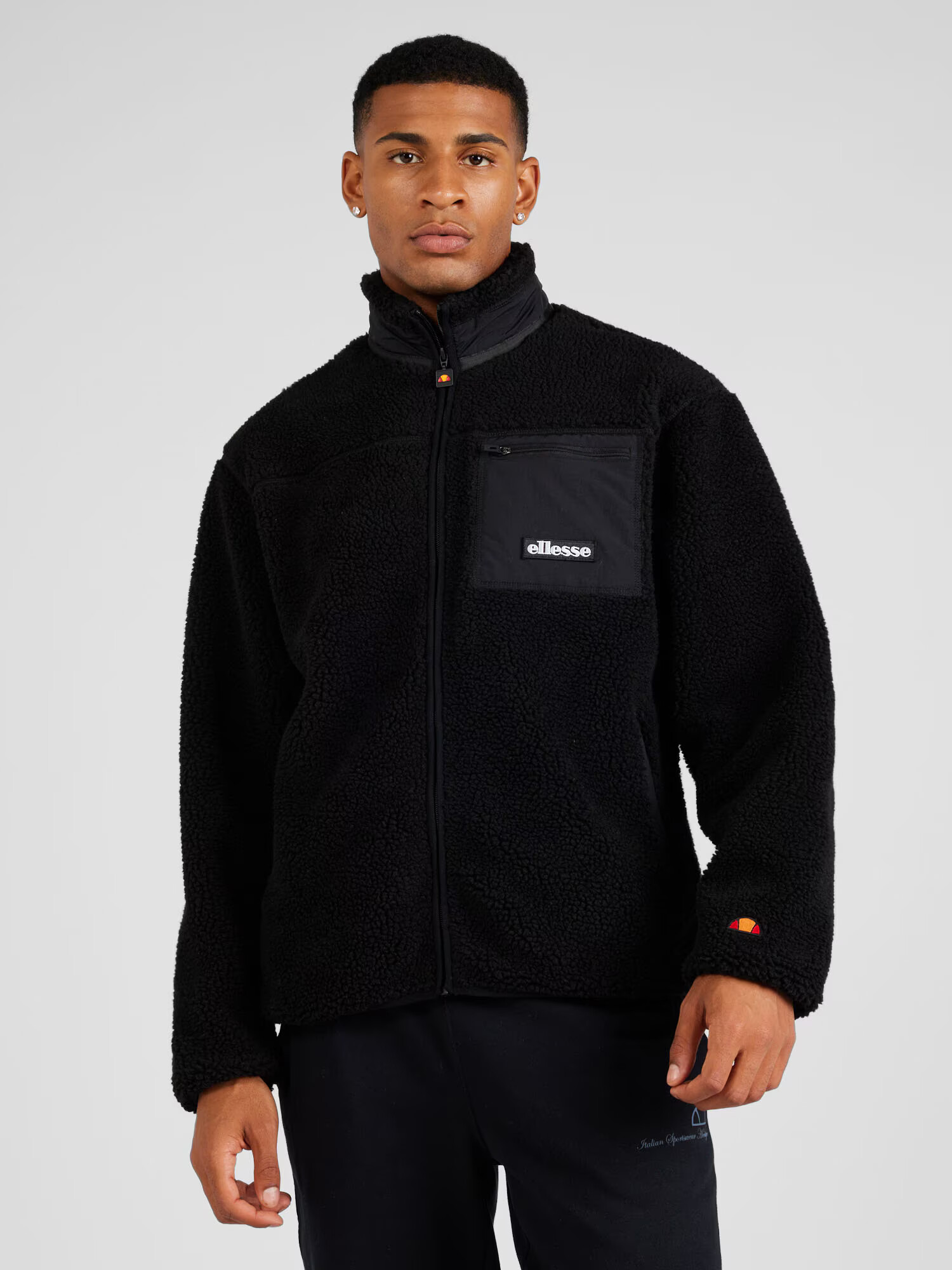 ELLESSE Geacă outdoor 'Este' portocaliu / roșu / negru / alb - Pled.ro