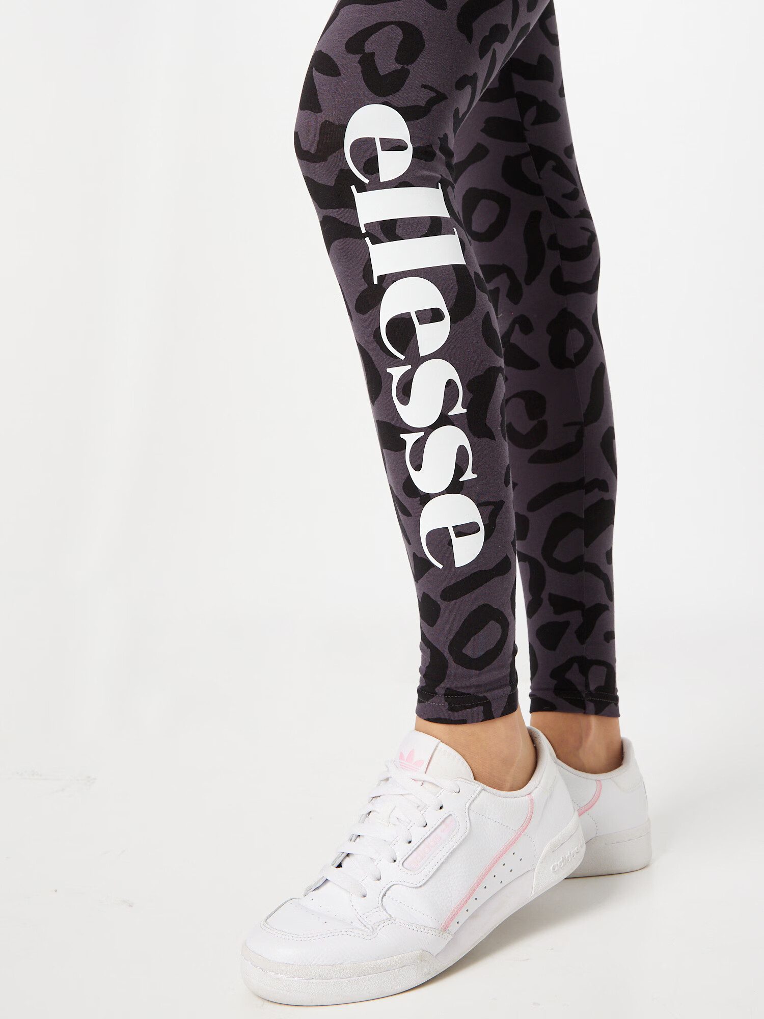 ELLESSE Leggings gri / negru / alb - Pled.ro