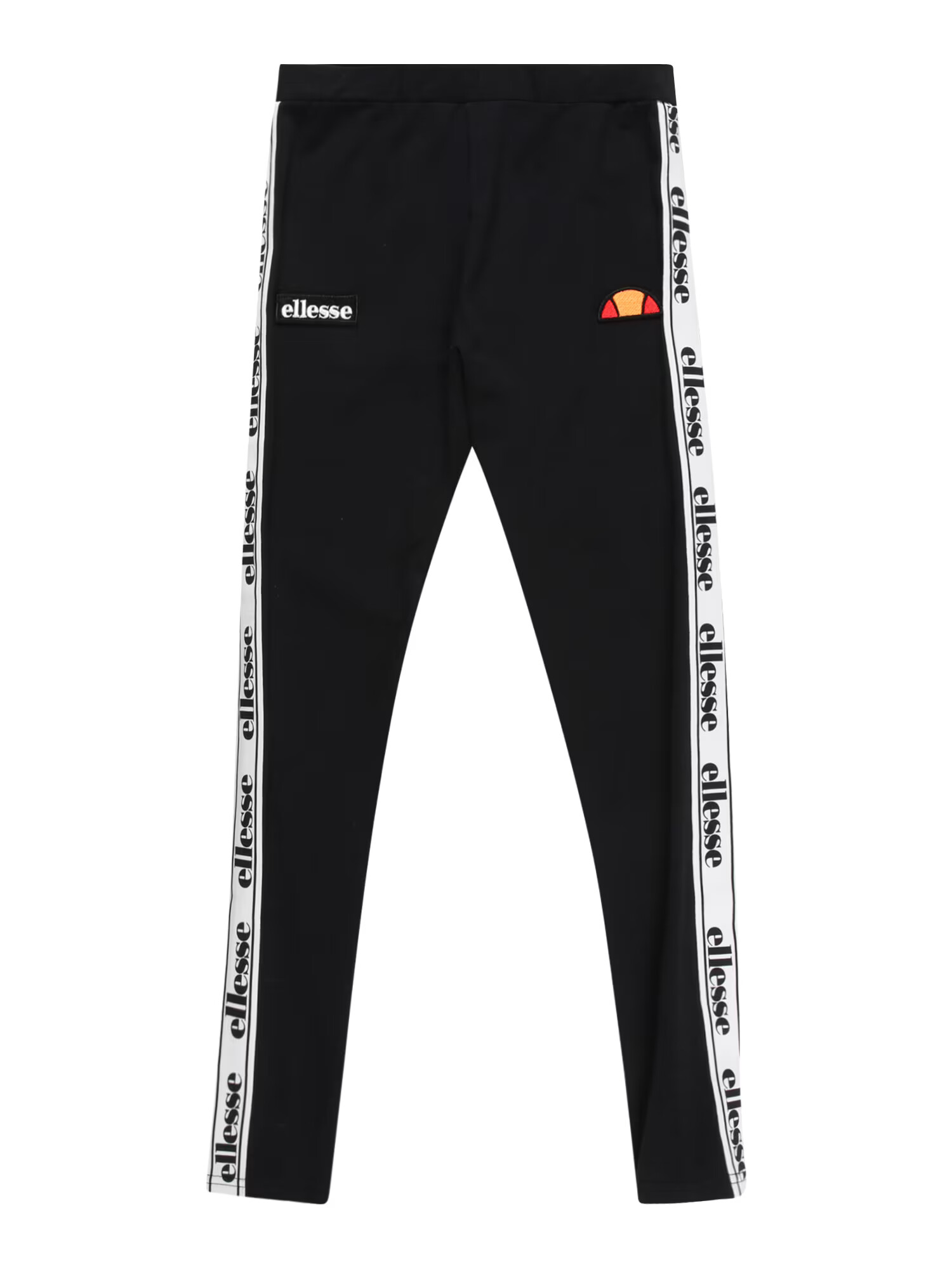 ELLESSE Leggings 'Nago' portocaliu / roșu / negru / alb - Pled.ro