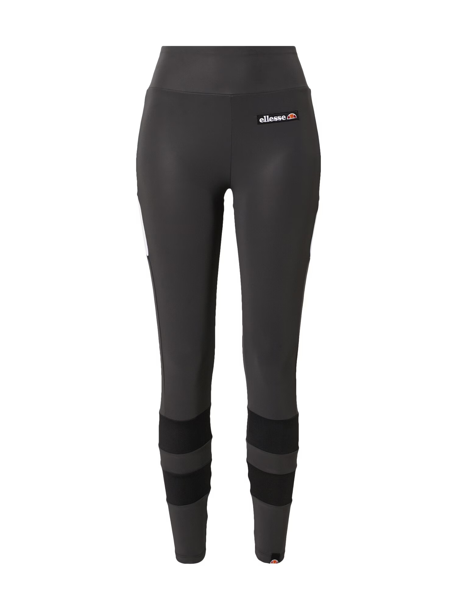 ELLESSE Leggings 'Perezi' gri închis / negru / alb - Pled.ro