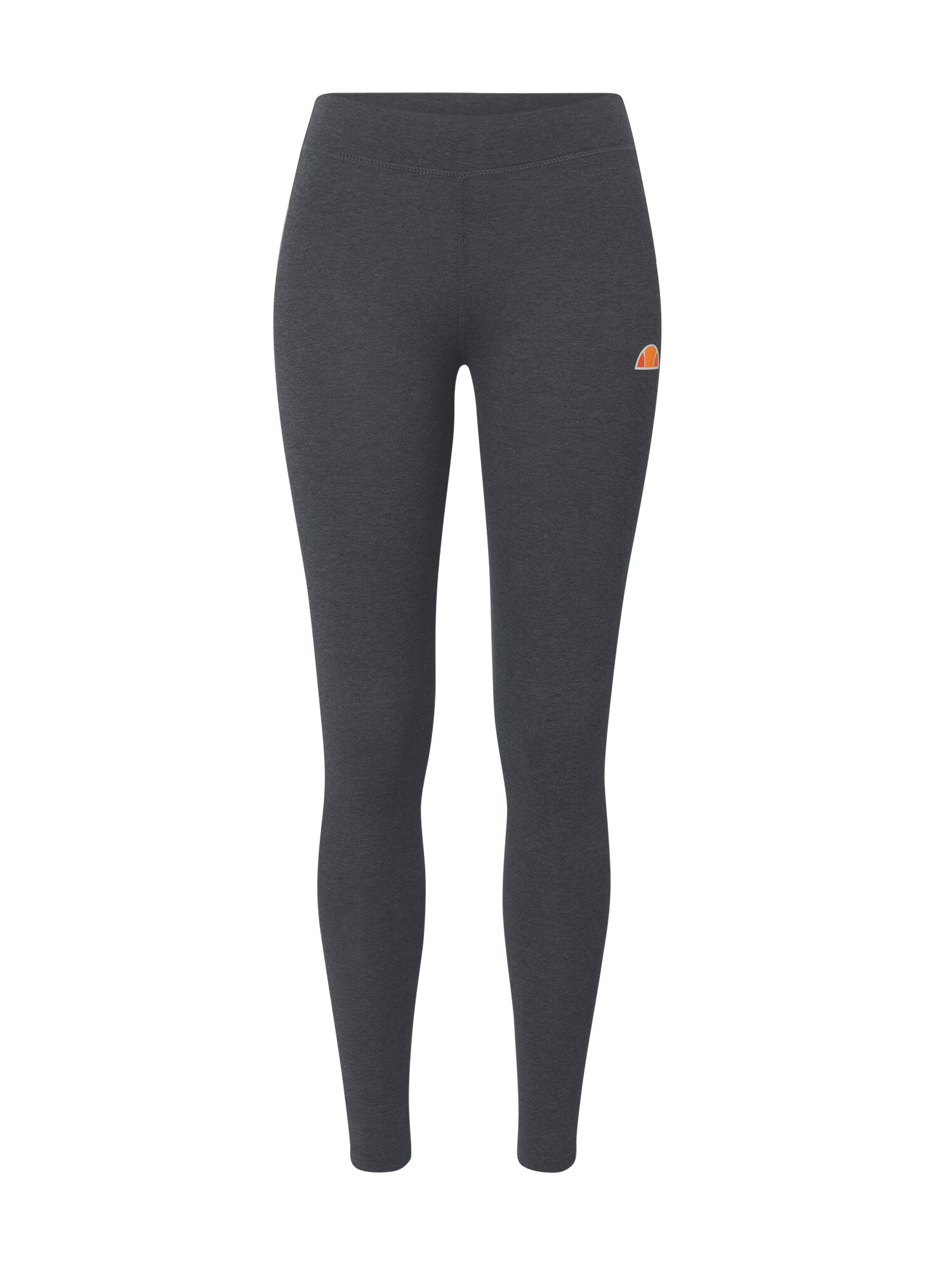 ELLESSE Leggings 'Solos 2' gri închis / portocaliu / portocaliu închis / alb - Pled.ro