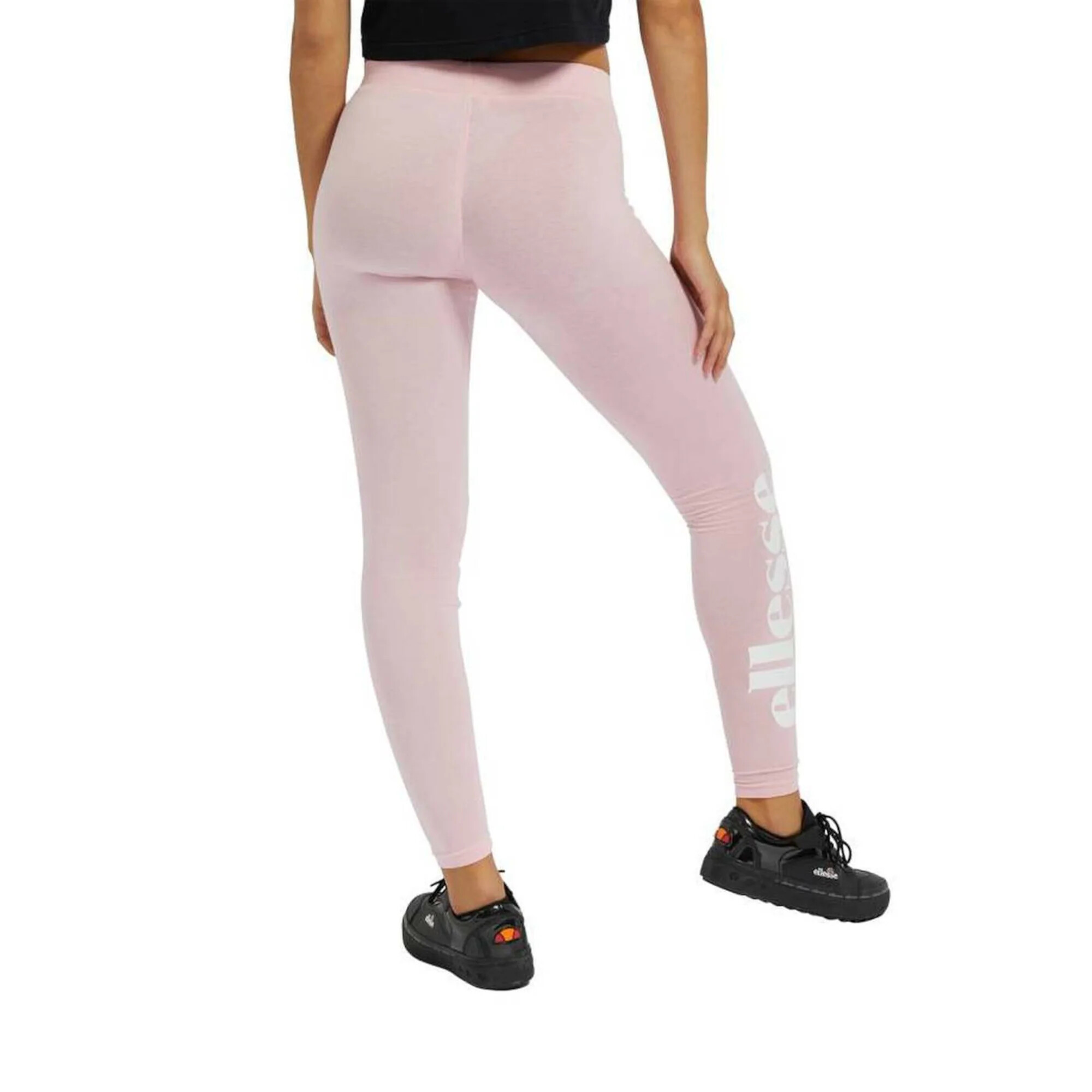 ELLESSE Leggings 'Solos 2' portocaliu / roz pastel / roșu / alb - Pled.ro