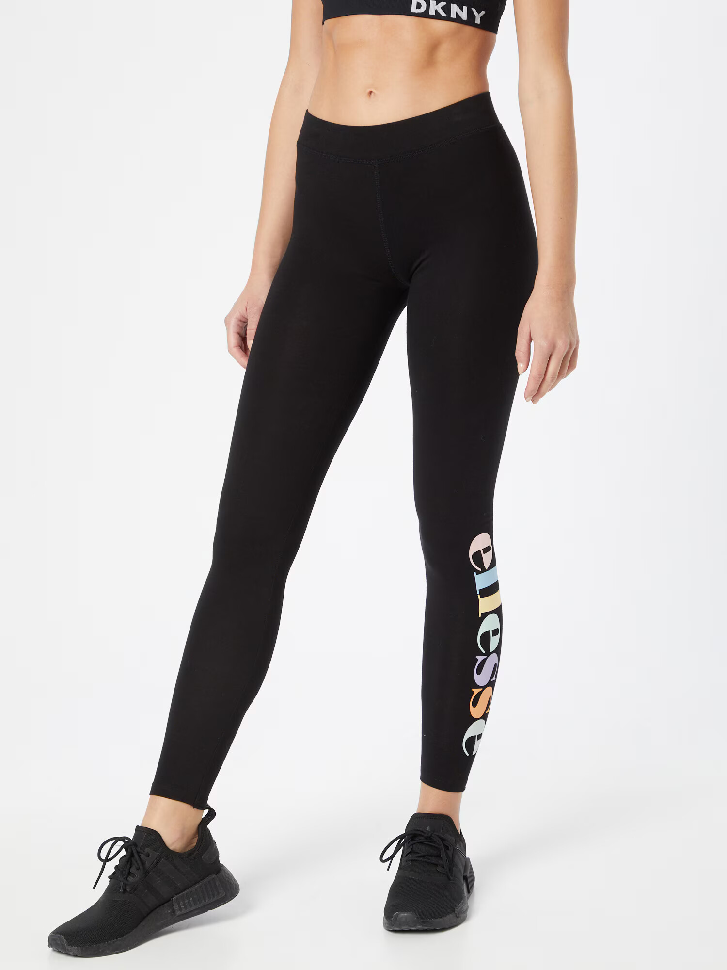 ELLESSE Leggings 'Tilly' albastru deschis / galben deschis / mov deschis / negru - Pled.ro