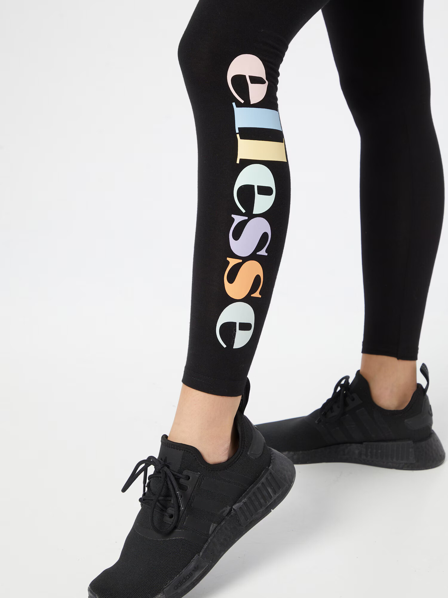 ELLESSE Leggings 'Tilly' albastru deschis / galben deschis / mov deschis / negru - Pled.ro