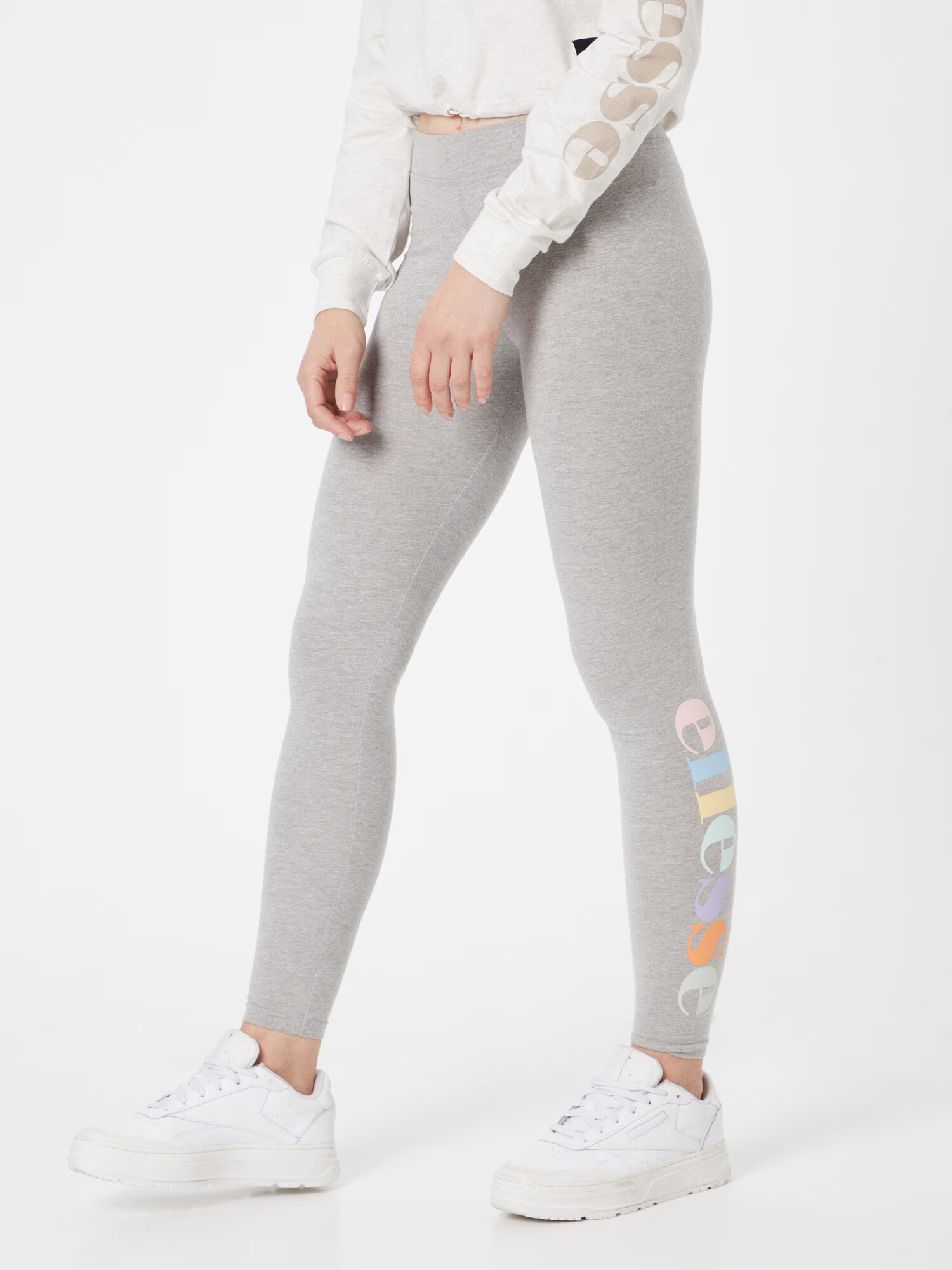 ELLESSE Leggings 'Tilly' albastru deschis / galben / gri deschis / roz - Pled.ro