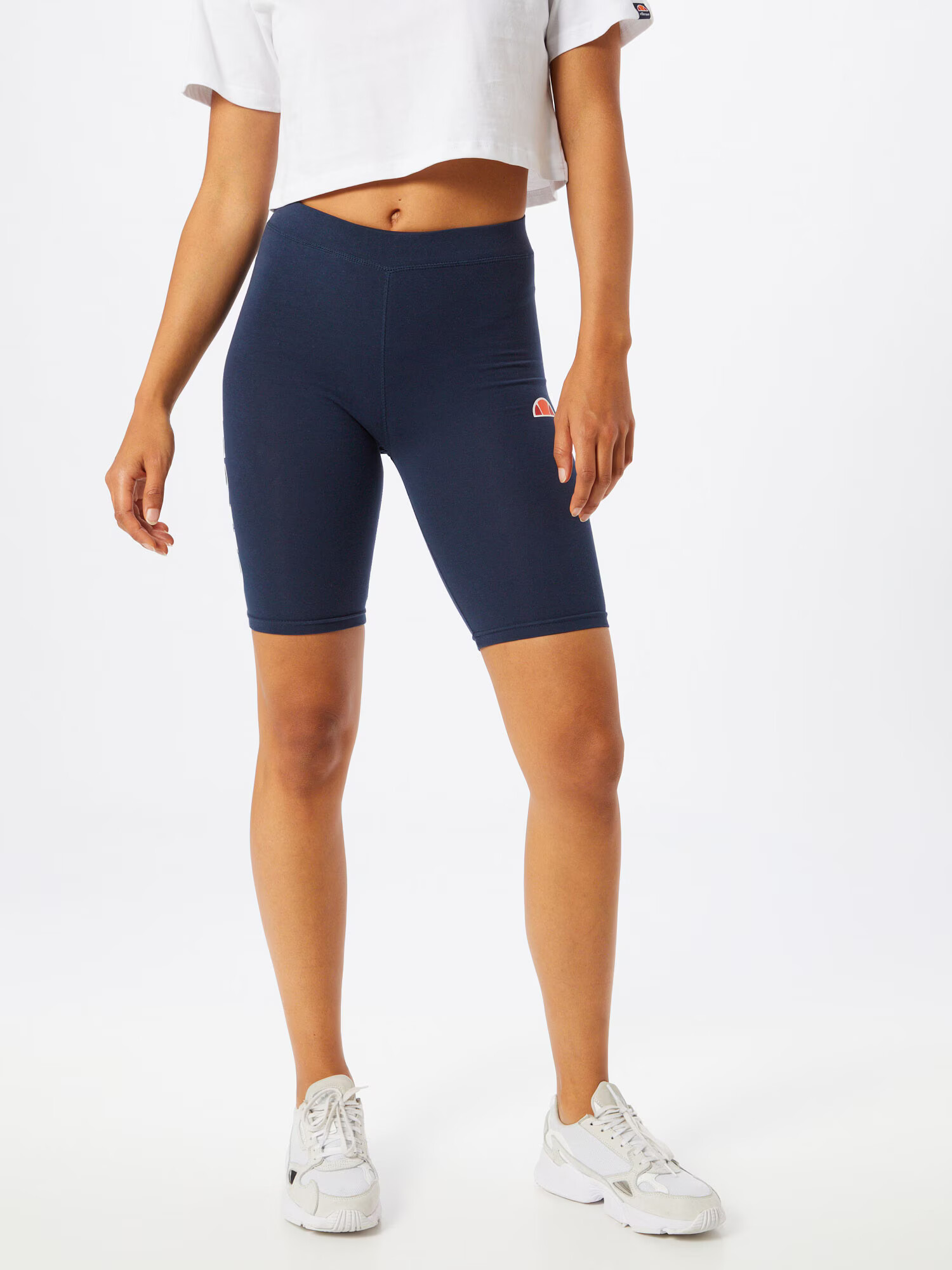 ELLESSE Leggings 'Tour' bleumarin / portocaliu / roșu / alb - Pled.ro