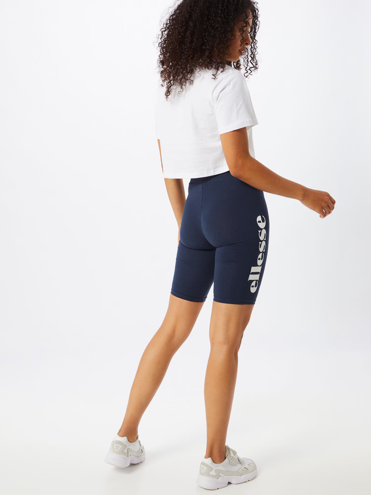 ELLESSE Leggings 'Tour' bleumarin / portocaliu / roșu / alb - Pled.ro