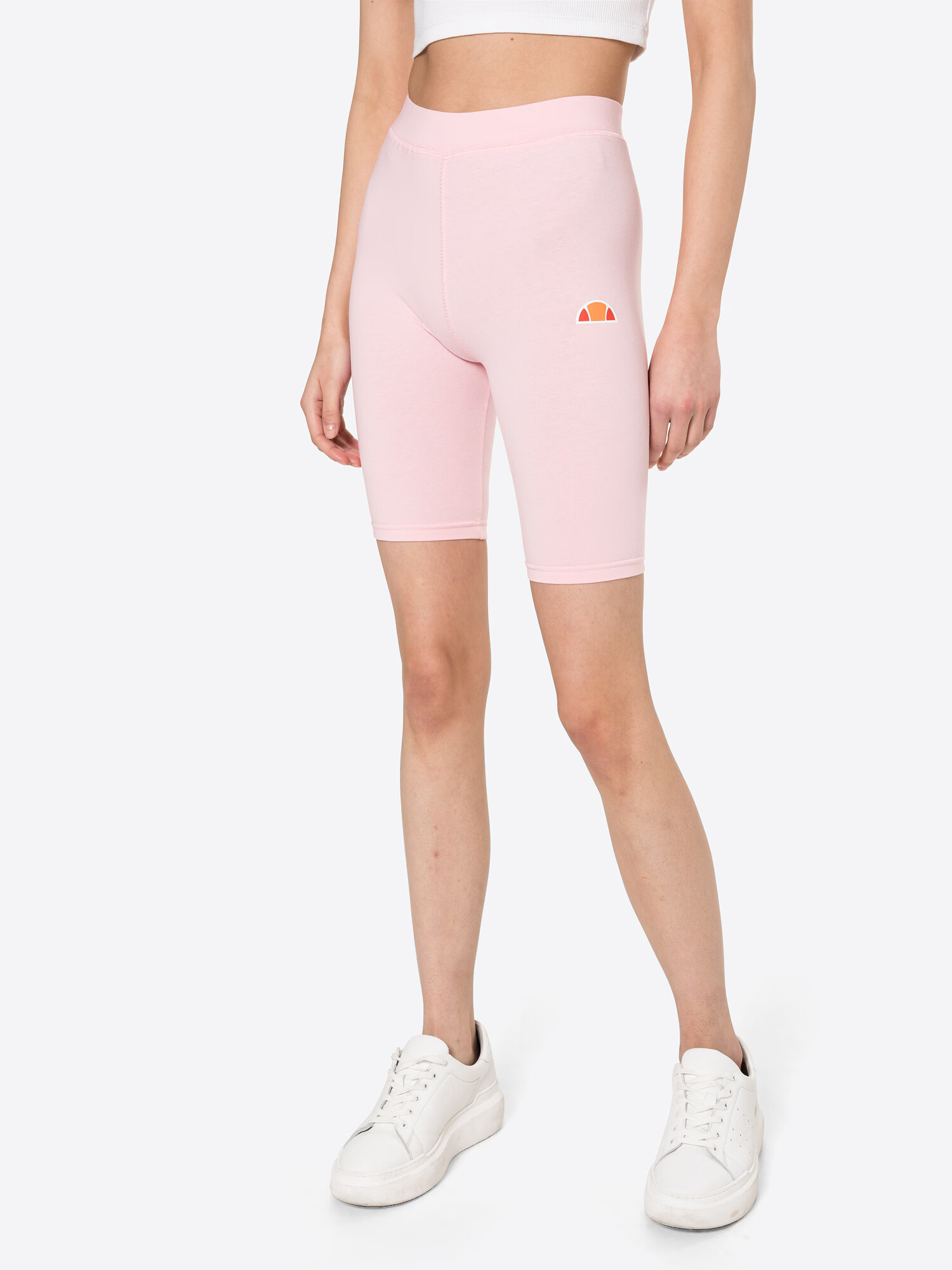 ELLESSE Leggings 'Tour' roz pastel / alb - Pled.ro