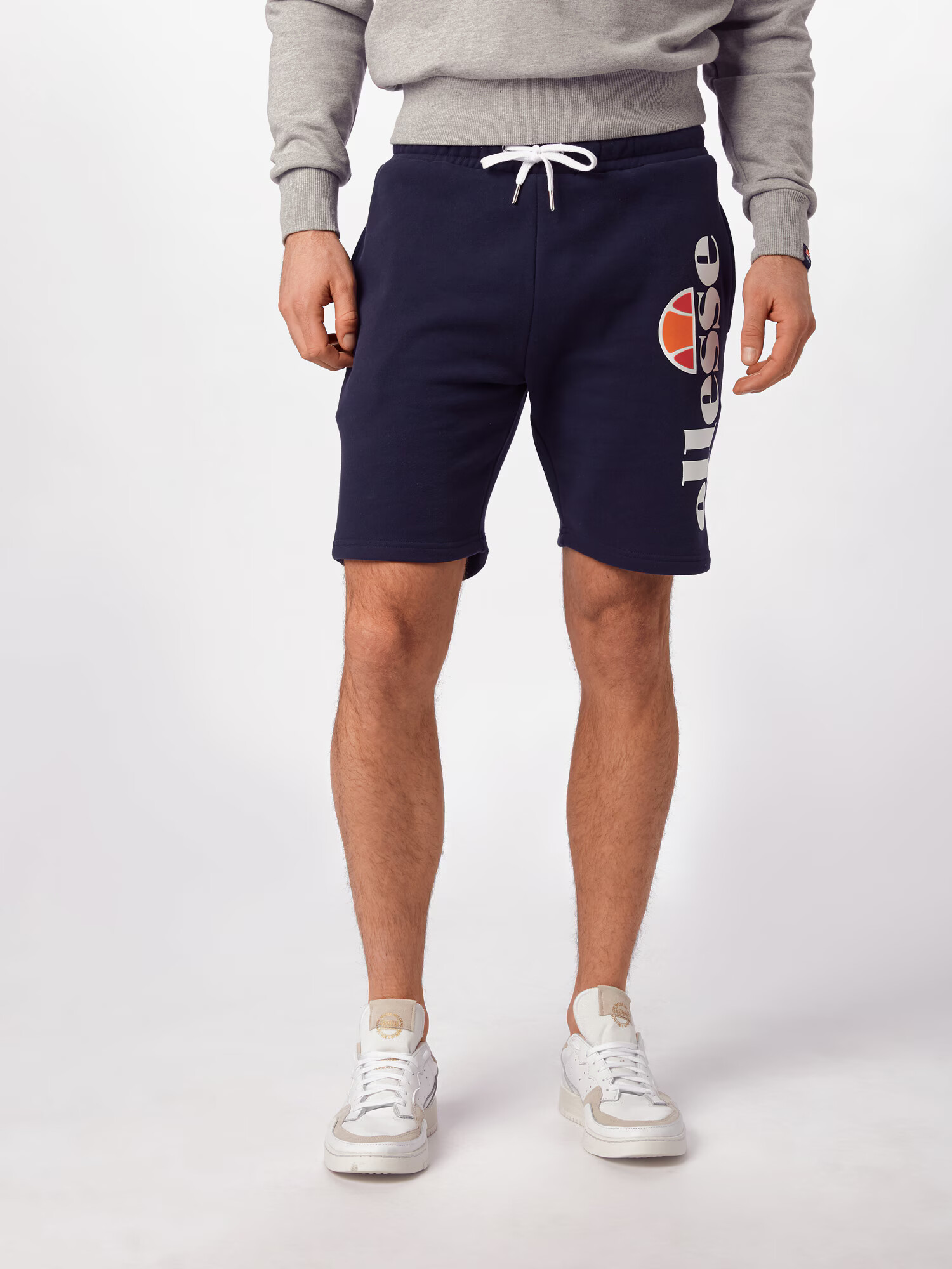 ELLESSE Pantaloni 'Bossini' albastru marin / roșu / alb - Pled.ro