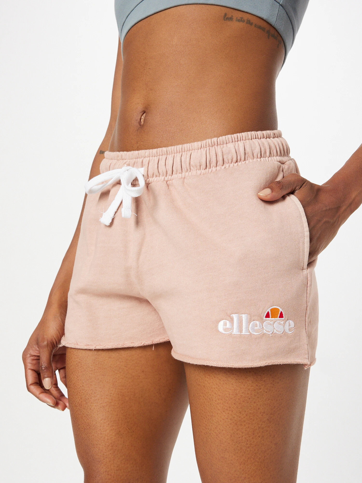 ELLESSE Pantaloni 'Colieur' portocaliu / roz / roz pal / roșu - Pled.ro