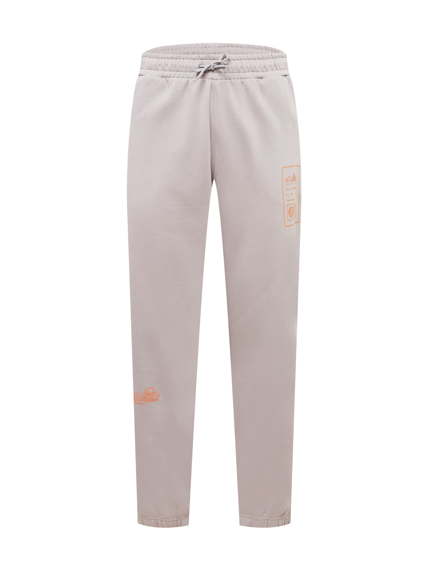 ELLESSE Pantaloni grej / portocaliu - Pled.ro