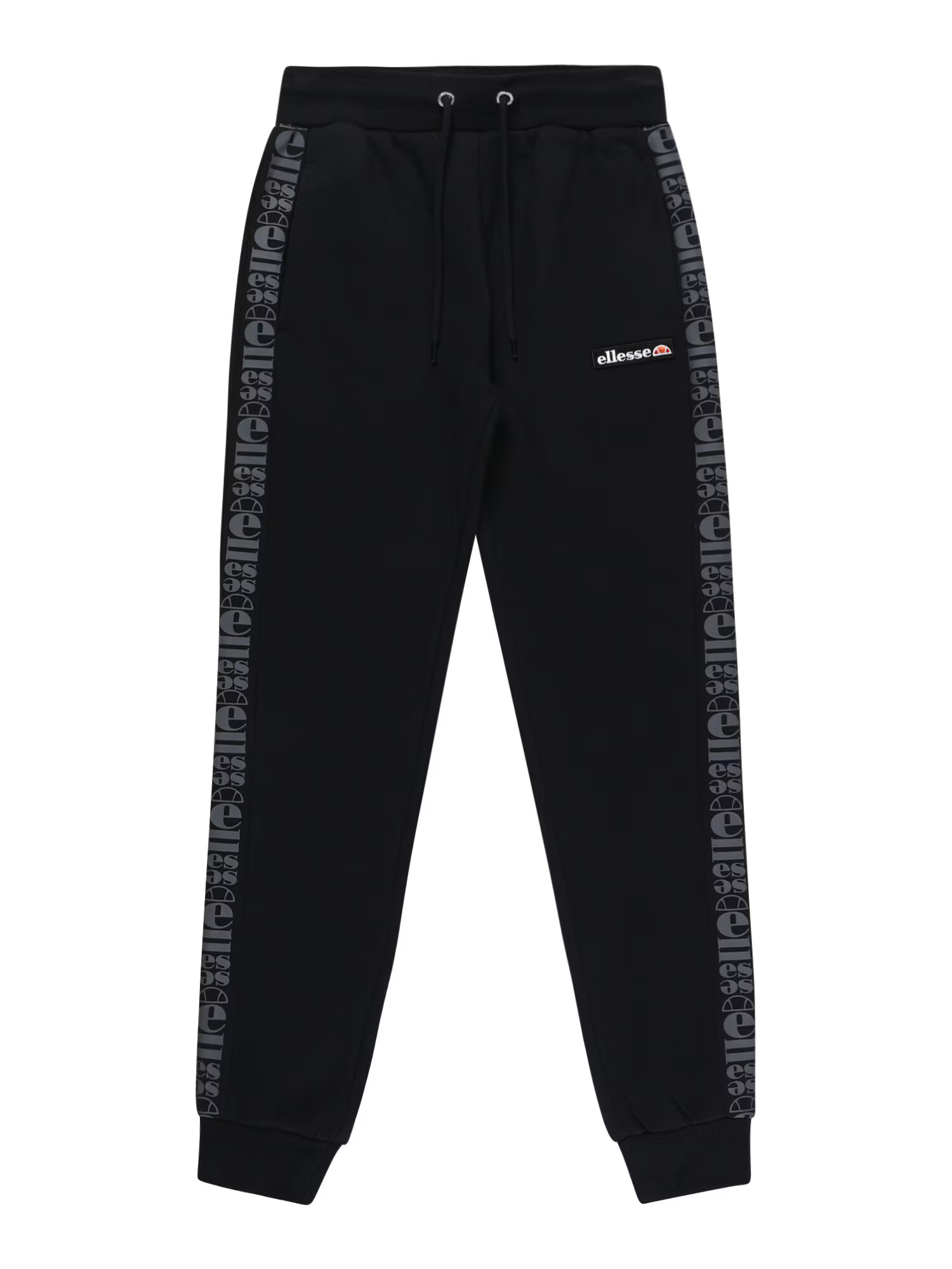 ELLESSE Pantaloni gri / negru / alb - Pled.ro