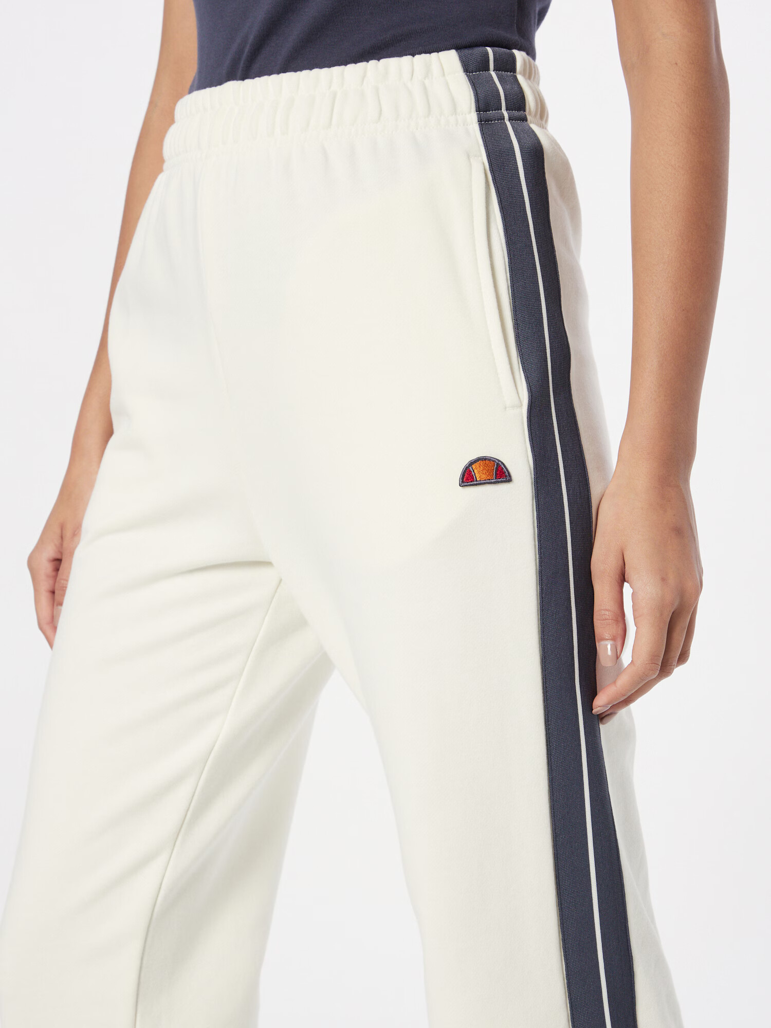 ELLESSE Pantaloni 'Jance' albastru marin / alb murdar - Pled.ro