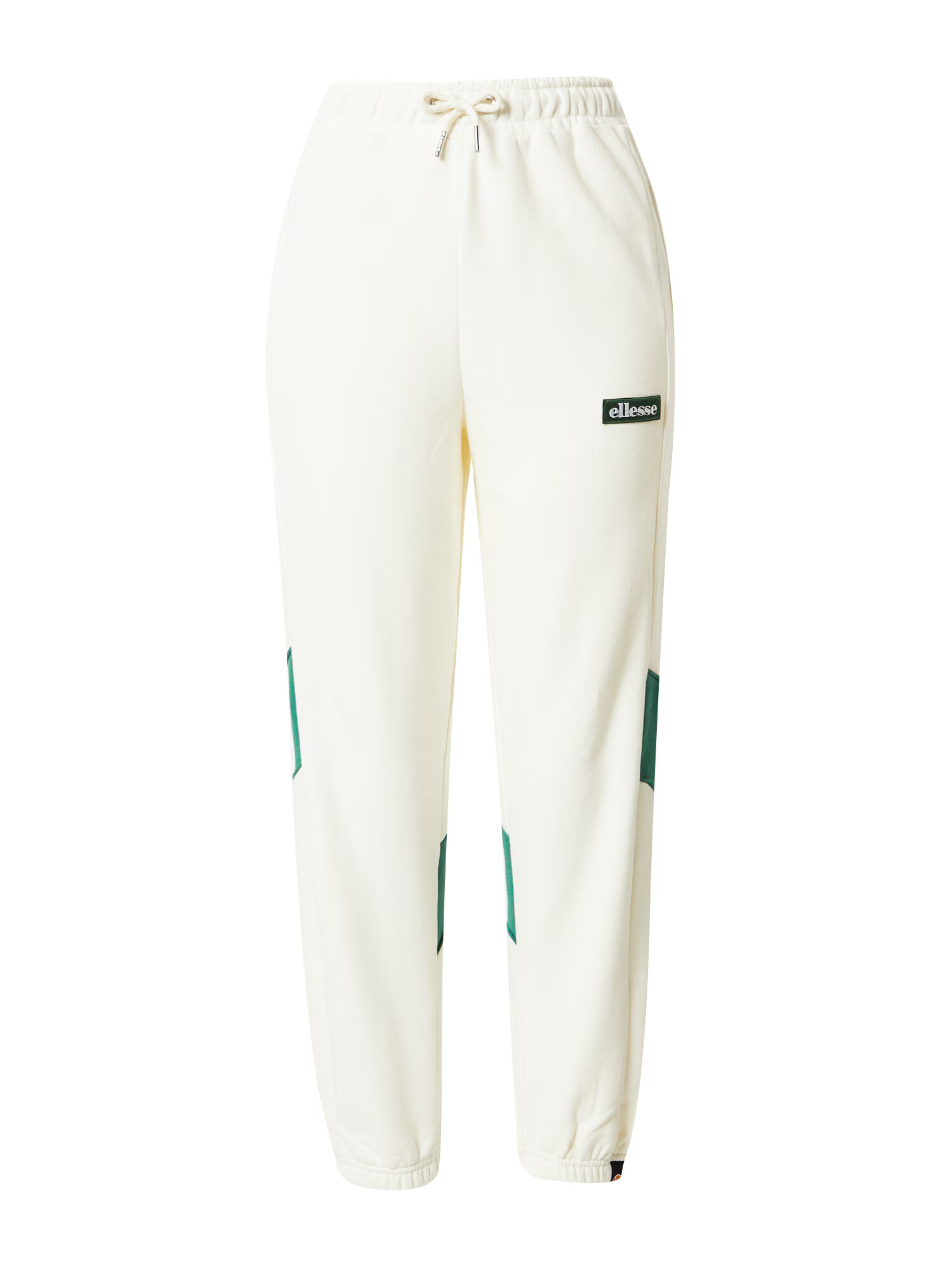 ELLESSE Pantaloni 'Joinne' verde iarbă / alb murdar - Pled.ro