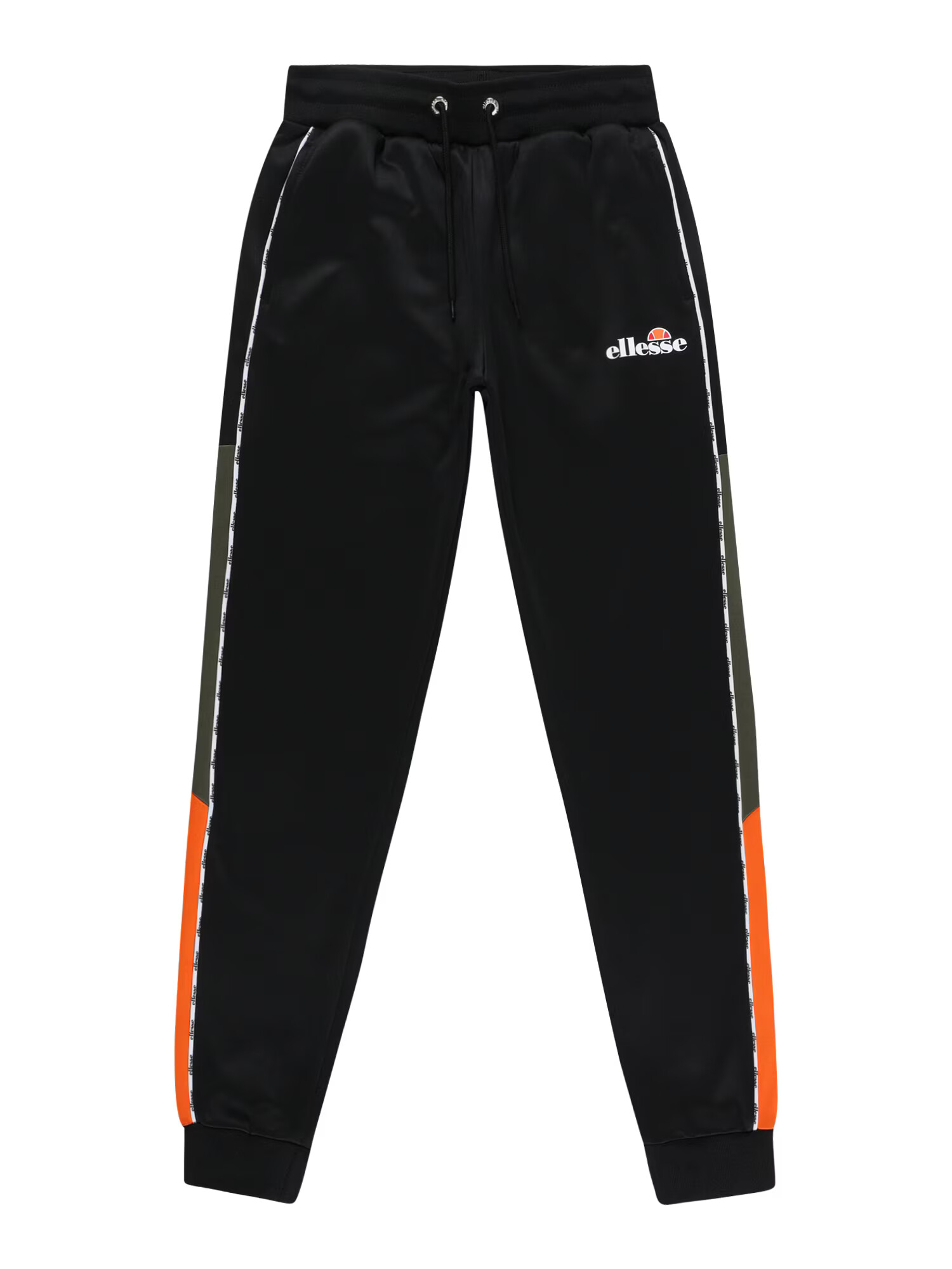 ELLESSE Pantaloni 'Marleo' portocaliu mandarină / negru / alb - Pled.ro